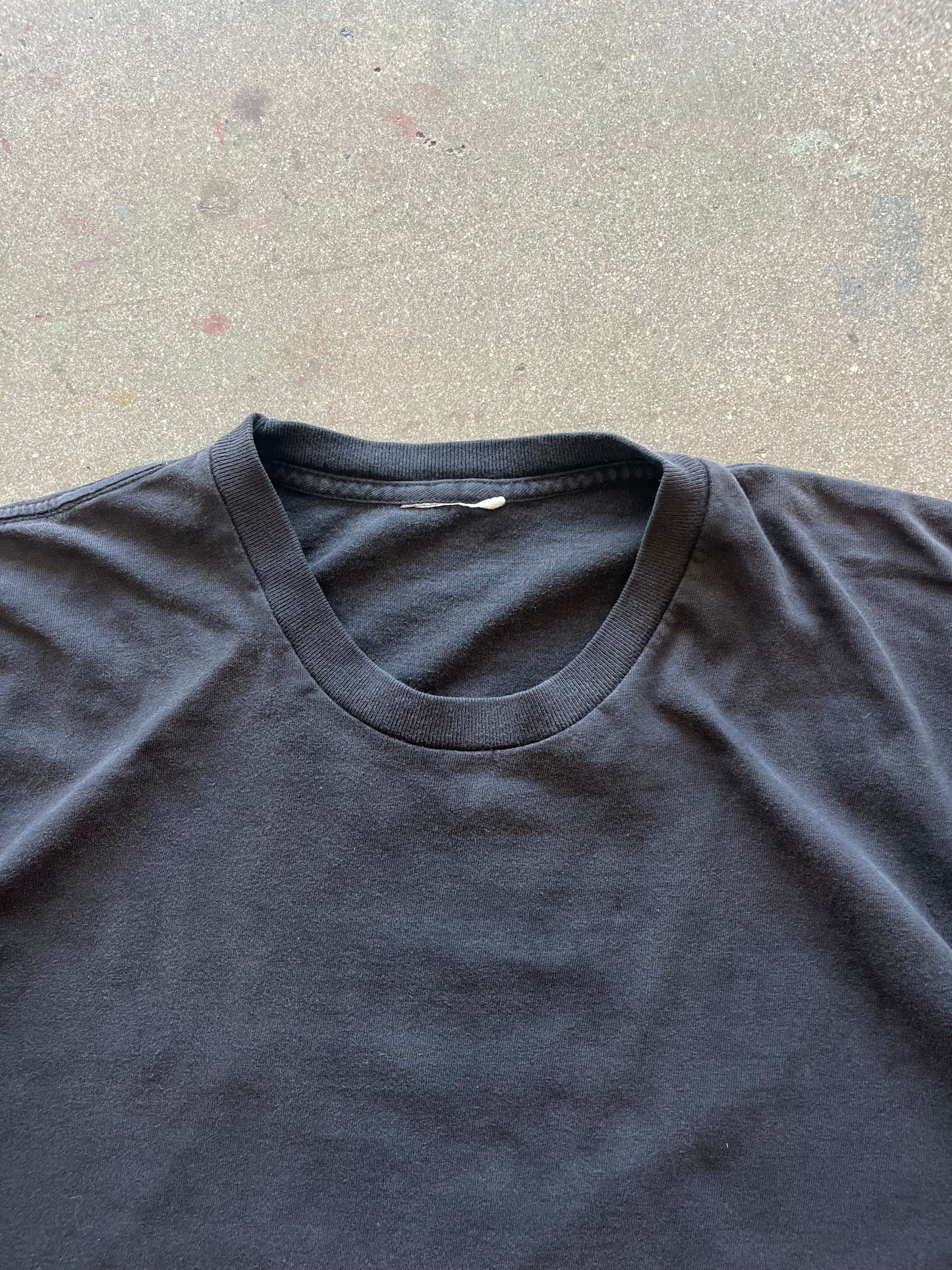 90’S FADED BLACK BLANK - L