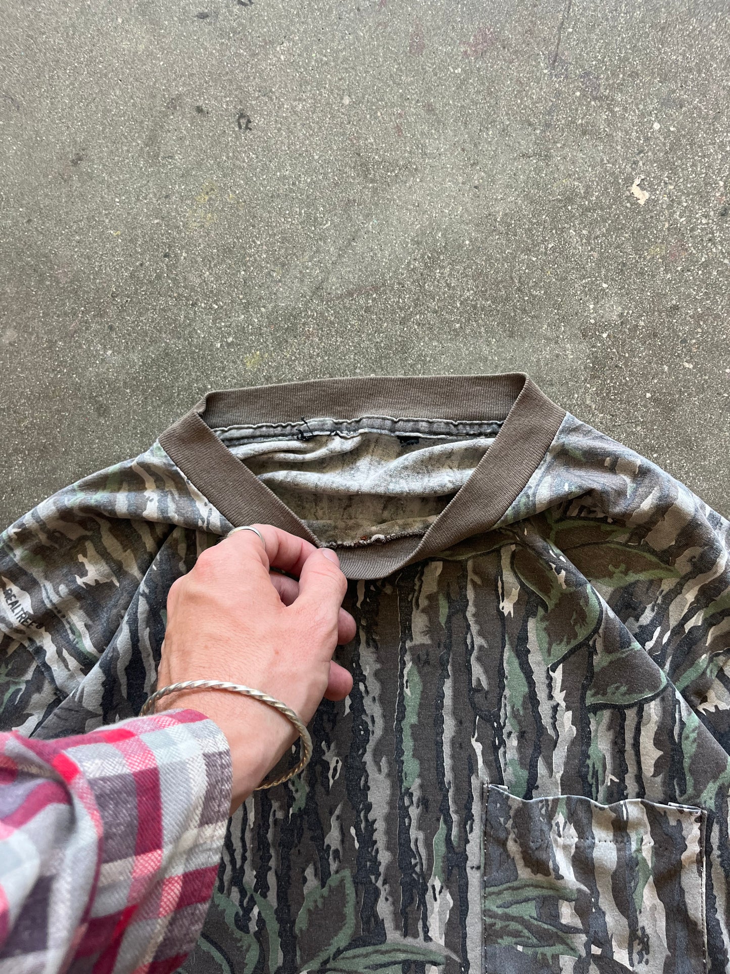 90’S REALTREE CAMO POCKET LONGSLEEVE - BOXY M/L