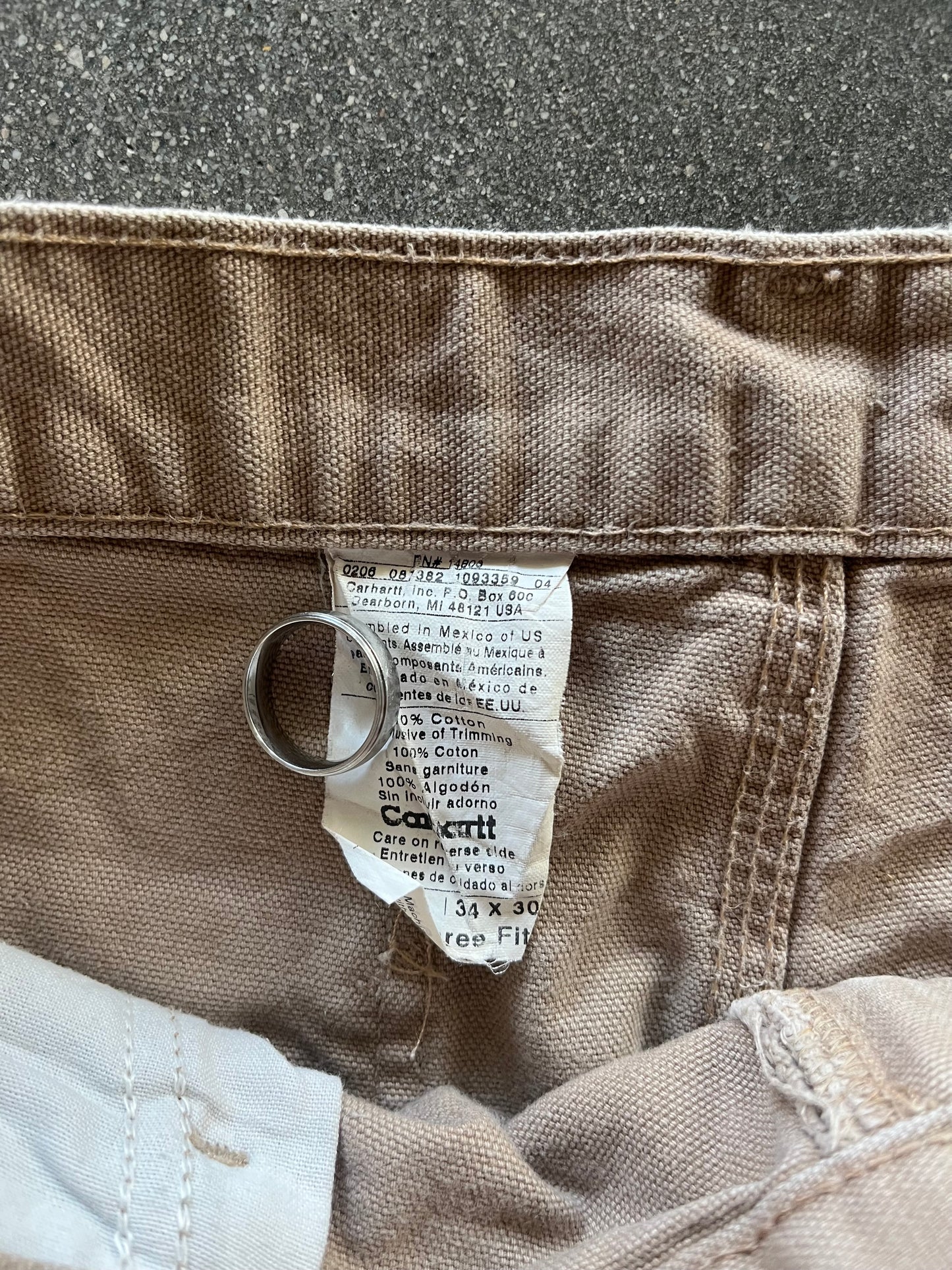 90’S SANDY TAN CARHARTT CARPENTERS - 34