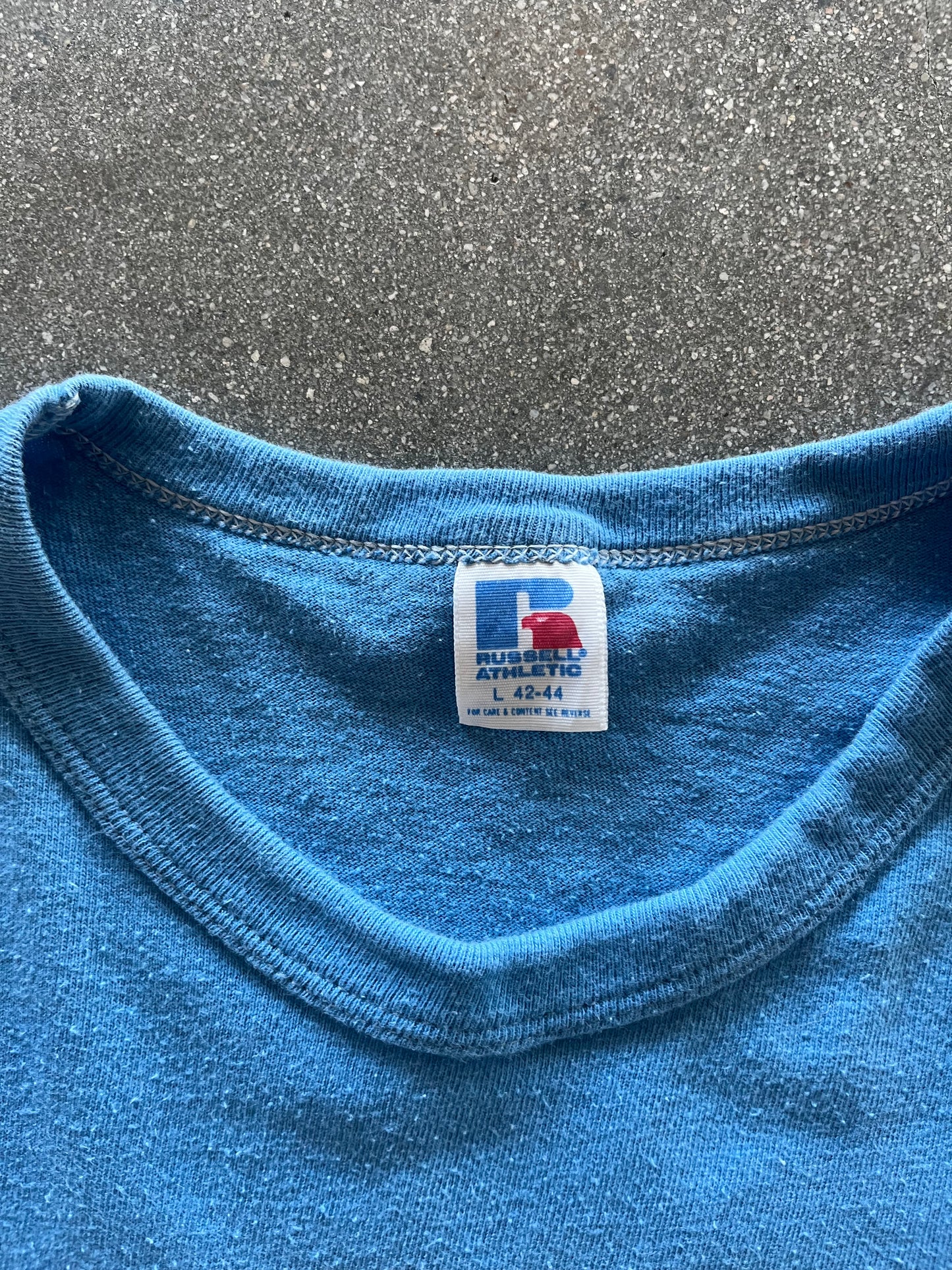 80’S BABY BLUE “SLEEPY HOLLOW” TEE - BOXY M