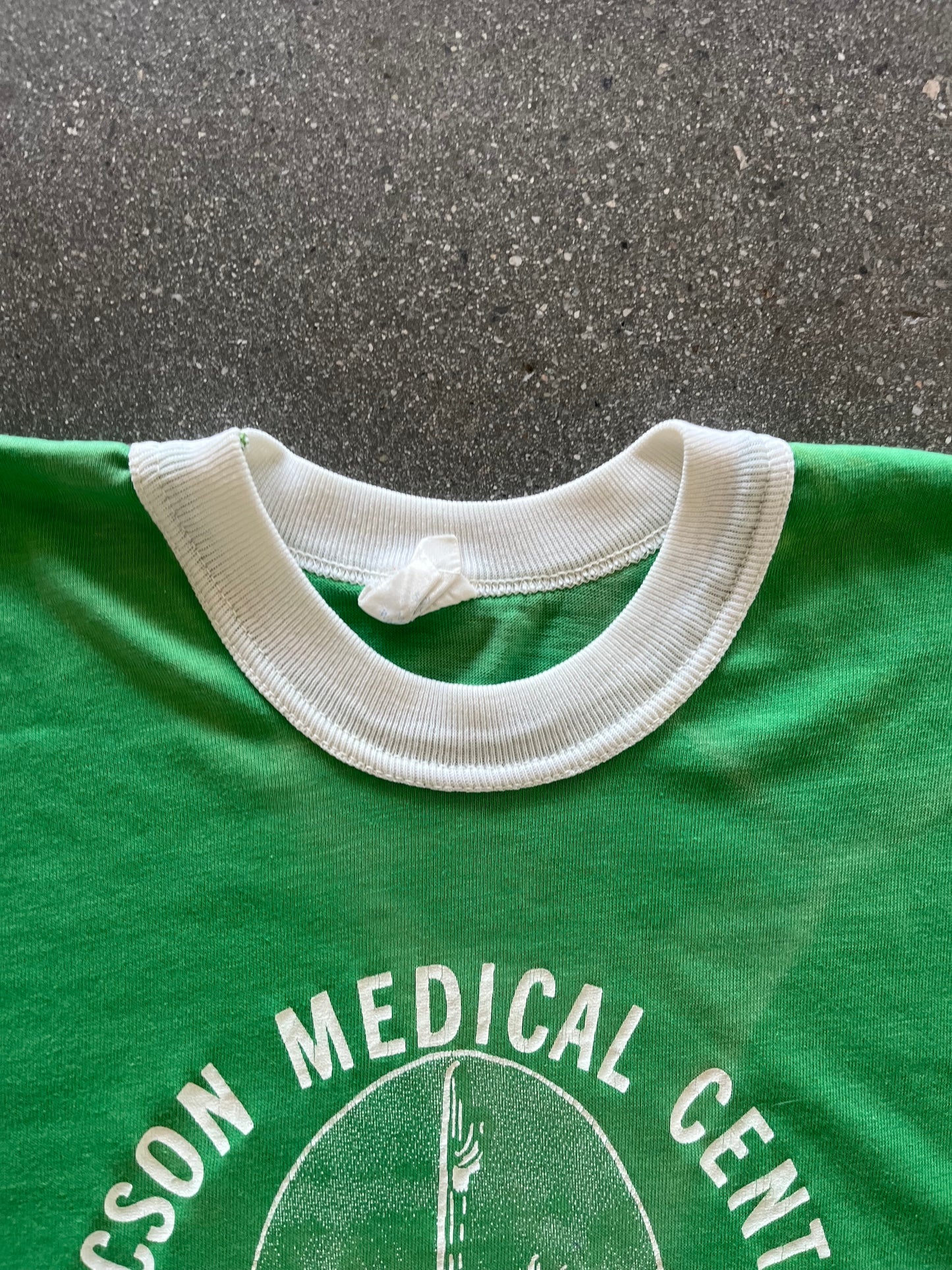 80’S SUNFADED “TUCSON MEDICAL CENTER” JERSEY TEE - M