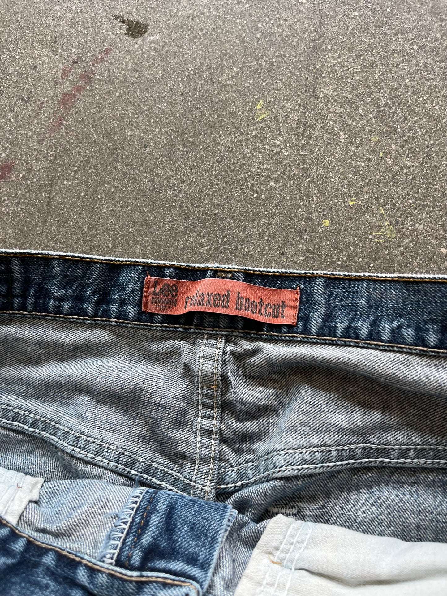 90’S LEE DUNGAREE BOOTCUT JEANS - 32
