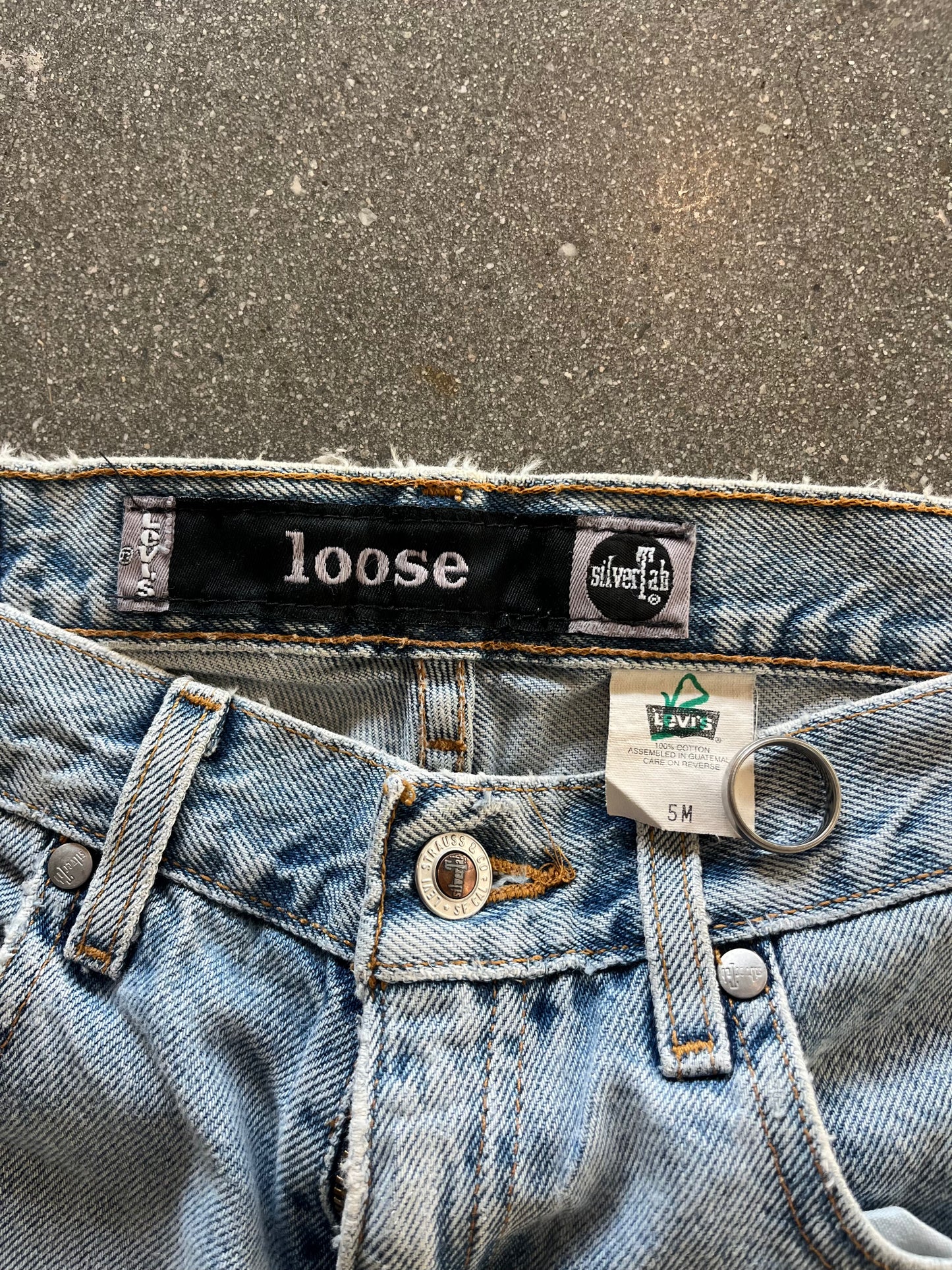 90’S SILVERTAB LOOSE LIGHT WASH LEVI’S - 31