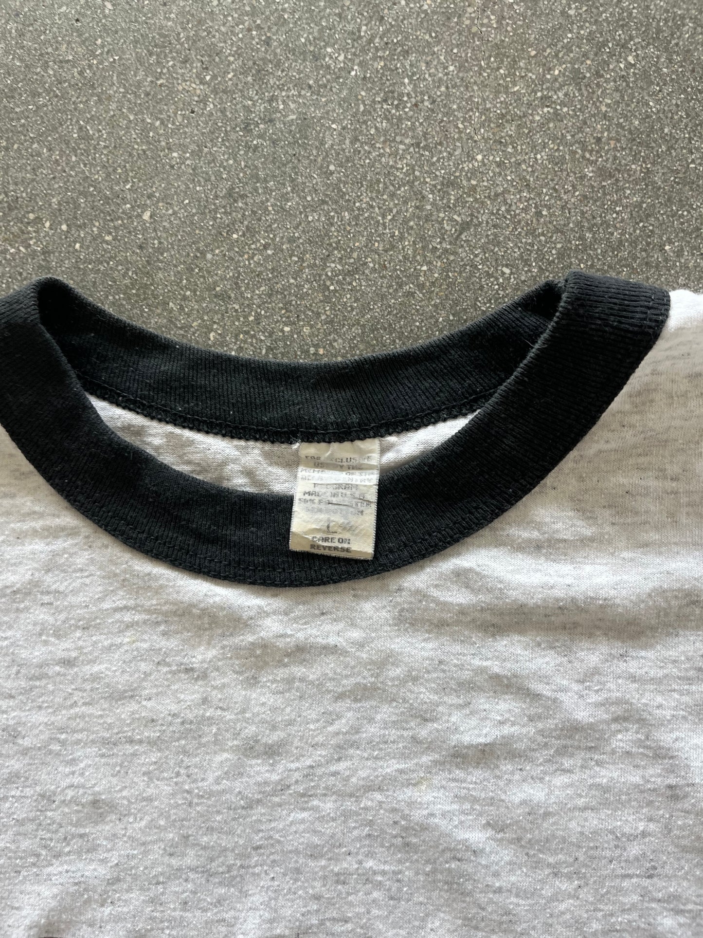 90’S ARMY RINGER TEE - L