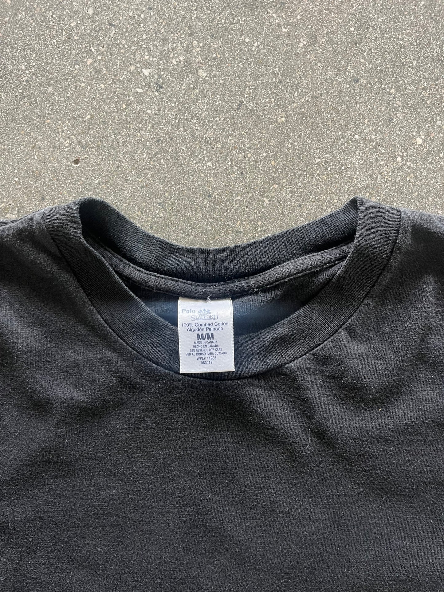 90’S FADED BLACK BLANK - M