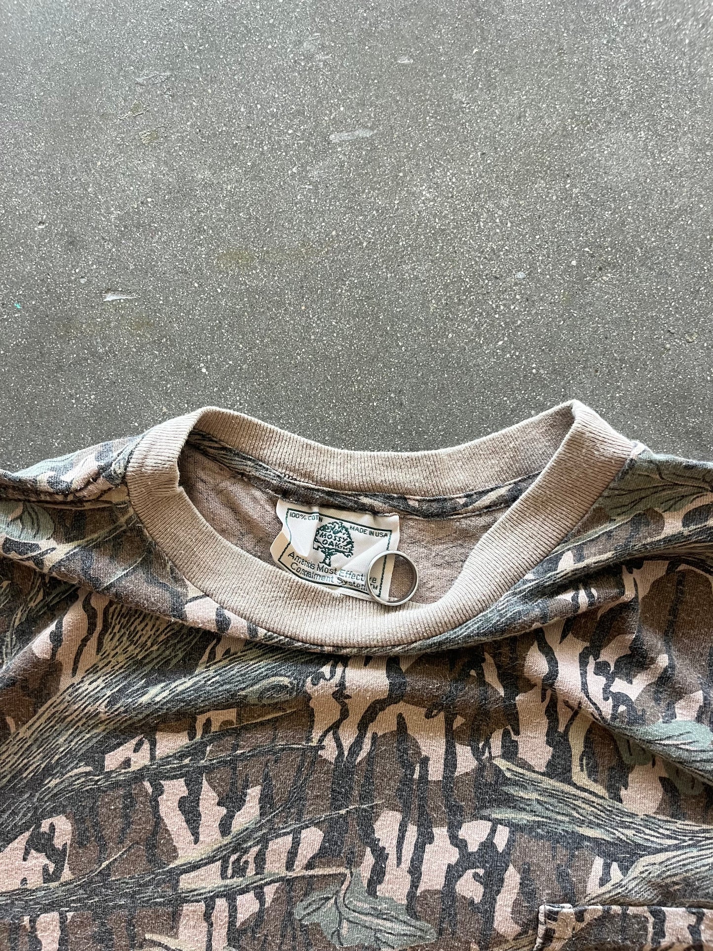 90’S REALTREE CAMO POCKET LONGSLEEVE - BOXY L