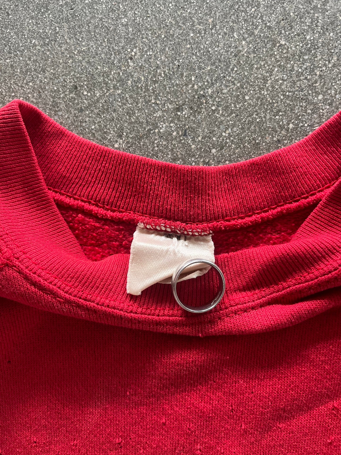 90’S RED MARLBORO CREWNECK - BOXY L
