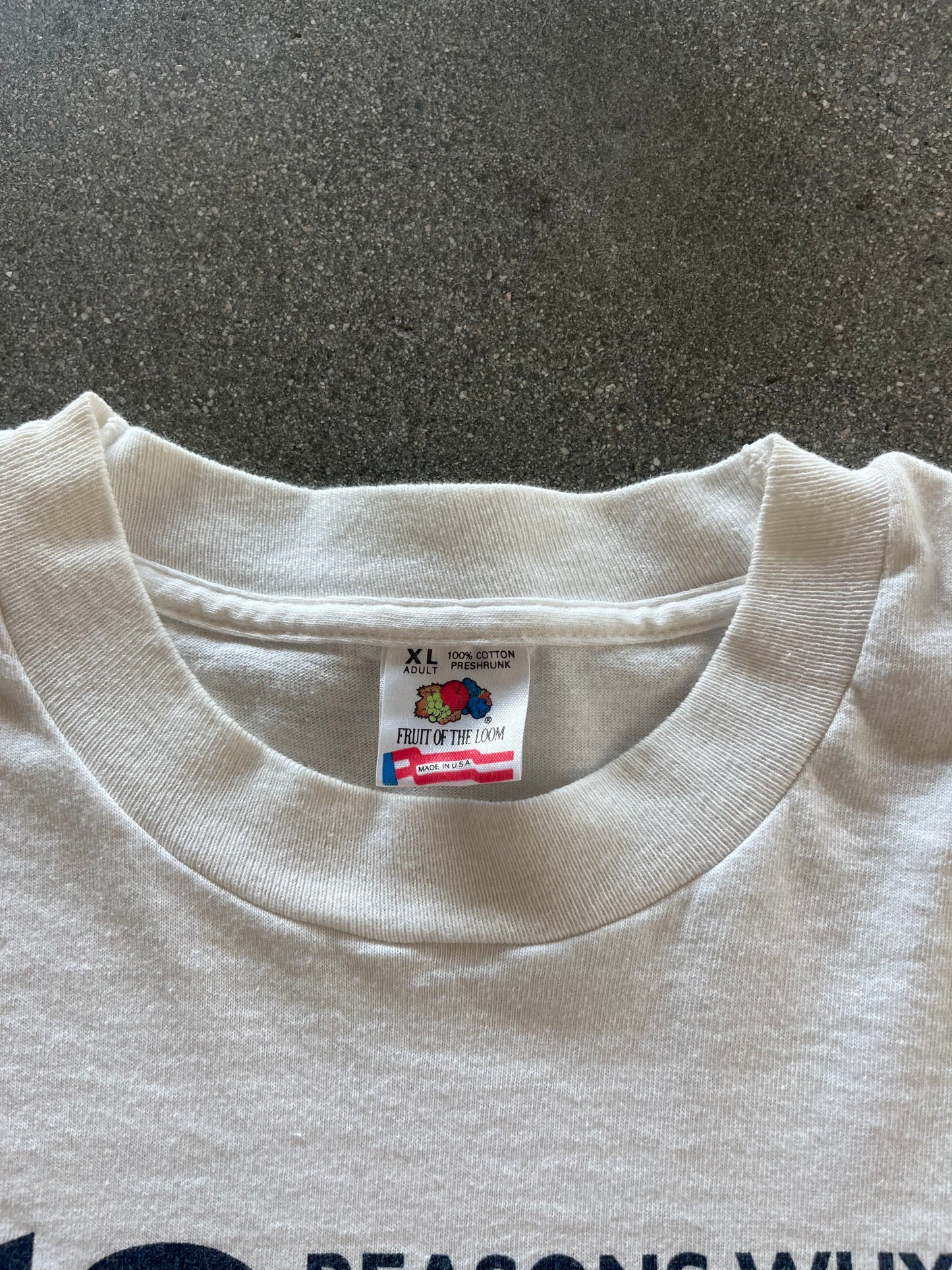 90’S “WHY BEER IS BETTER THAN WOMEN” TEE - XL