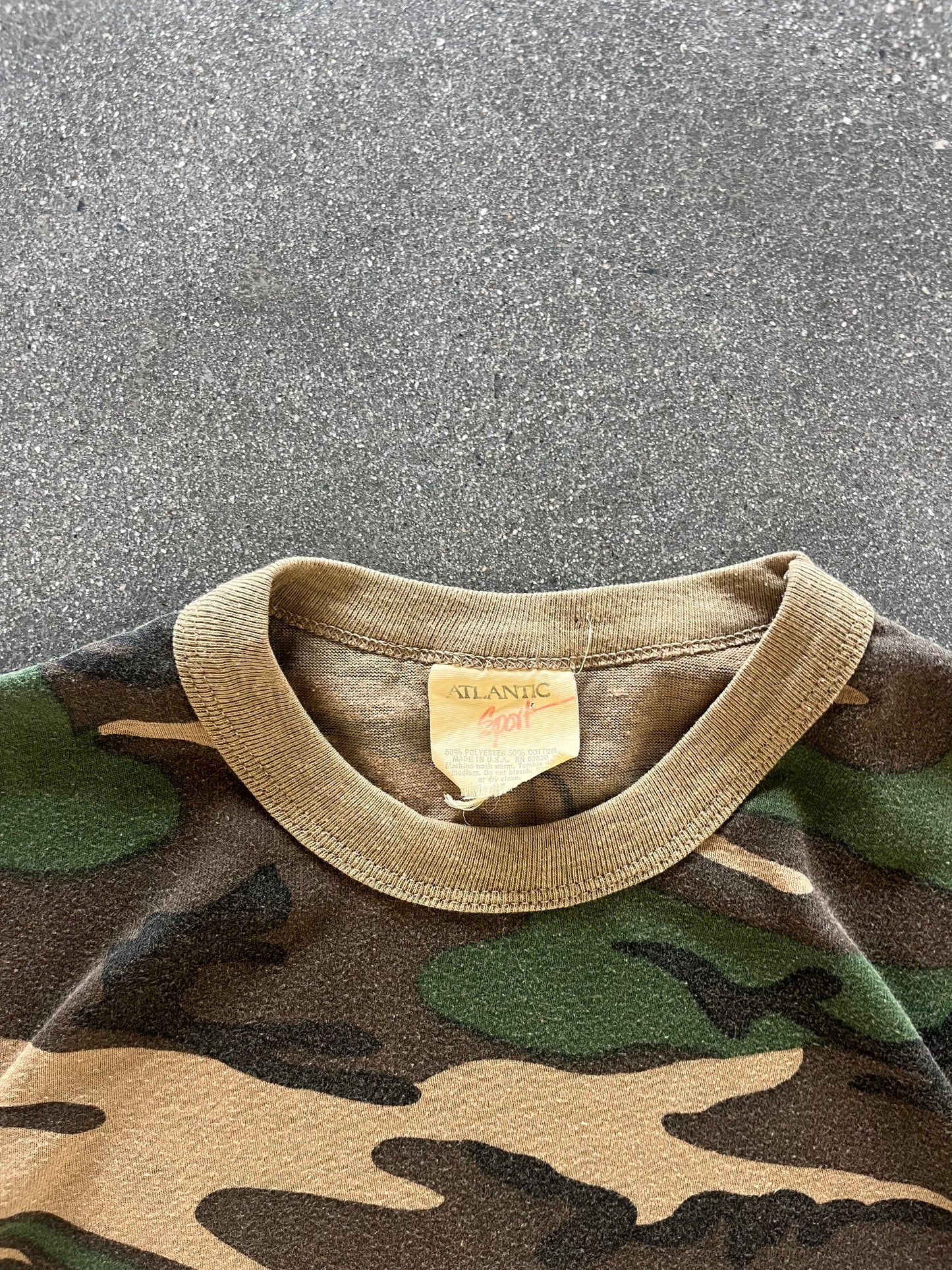 80’S ARMY CAMO TEE - S