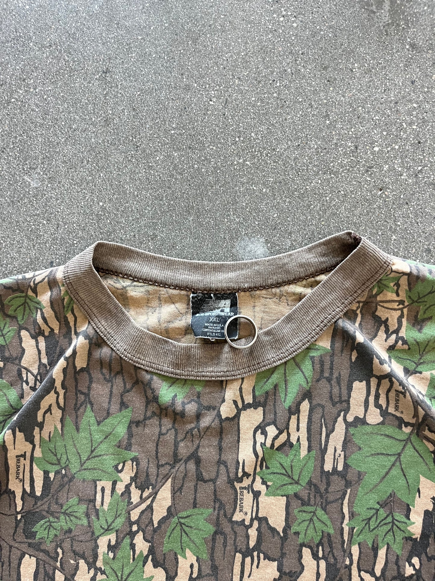 90’S REALTREE CAMO POCKET LONGSLEEVE - BOXY XL