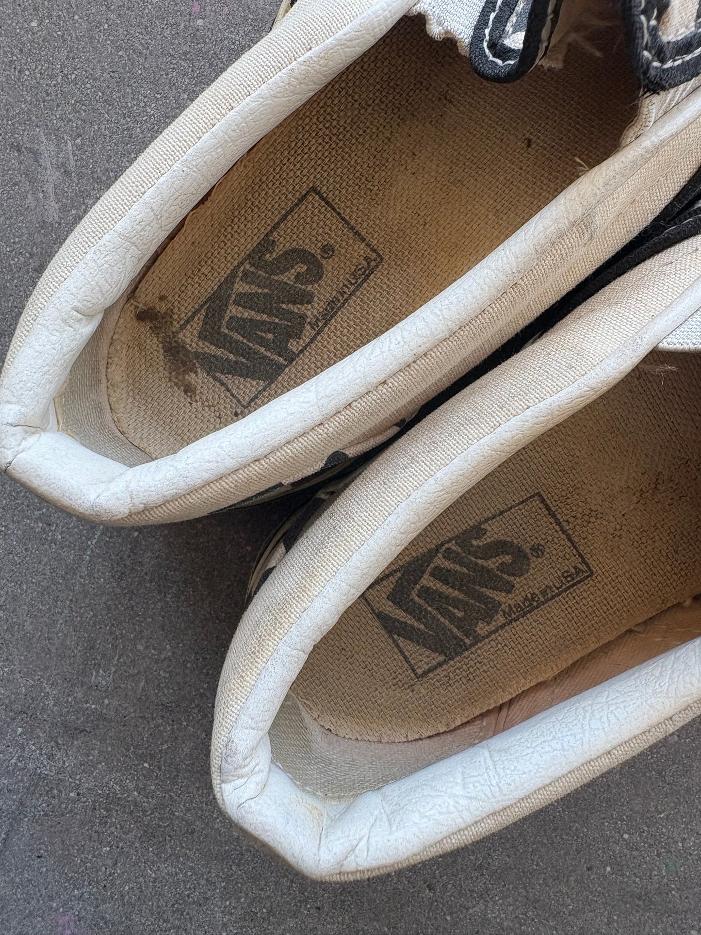 90’S miUSA CHECKERED VANS - 6.5