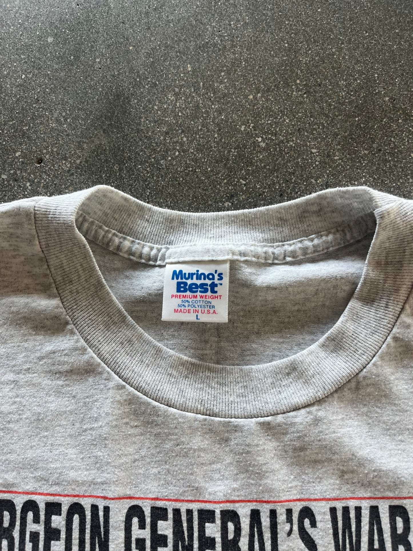 90’S “HARASSING ME ABOUT MY SMOKING…” CIGARETTE TEE - L
