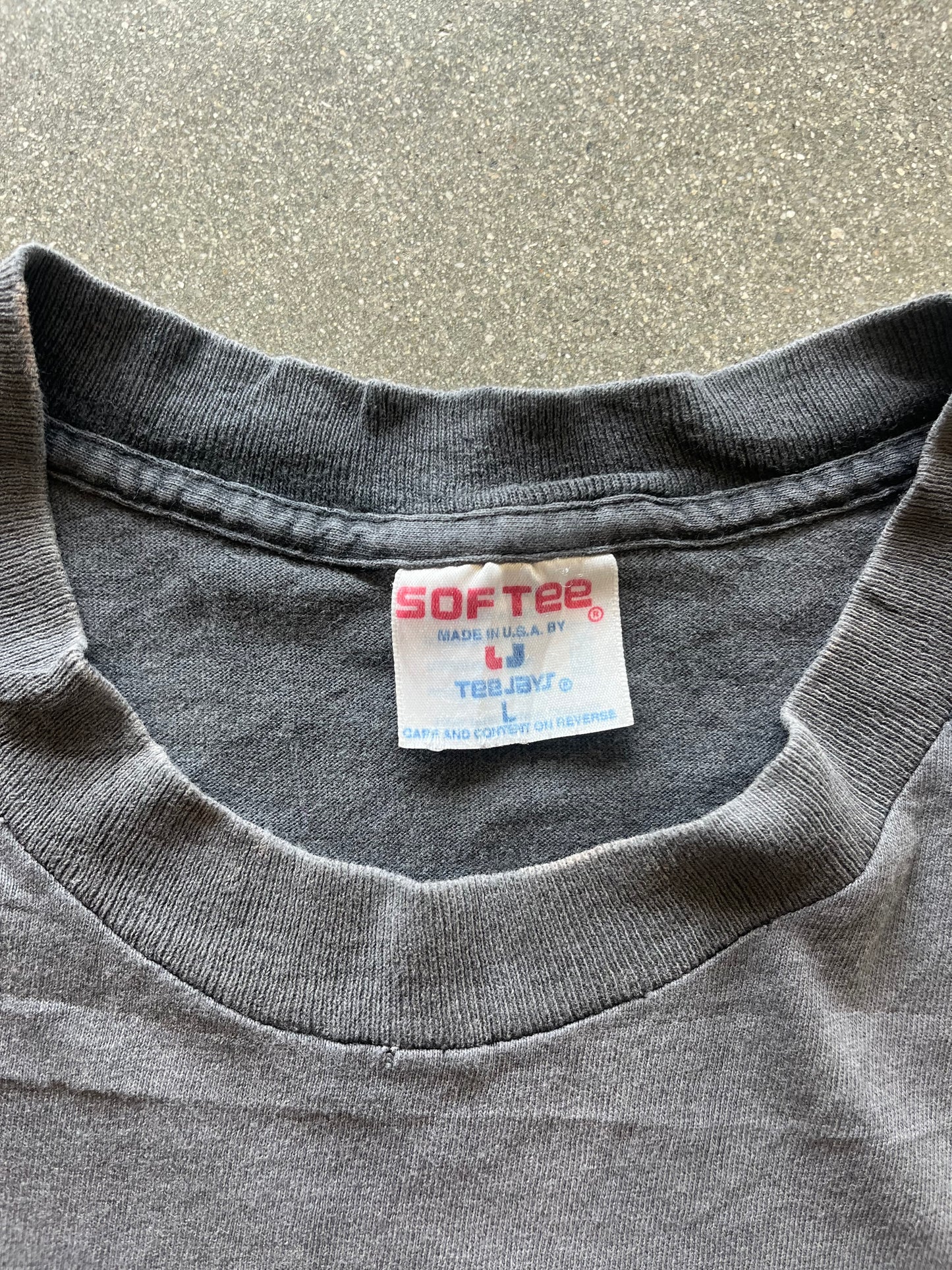 90’S FADED CHEERS BOSTON TEE - L