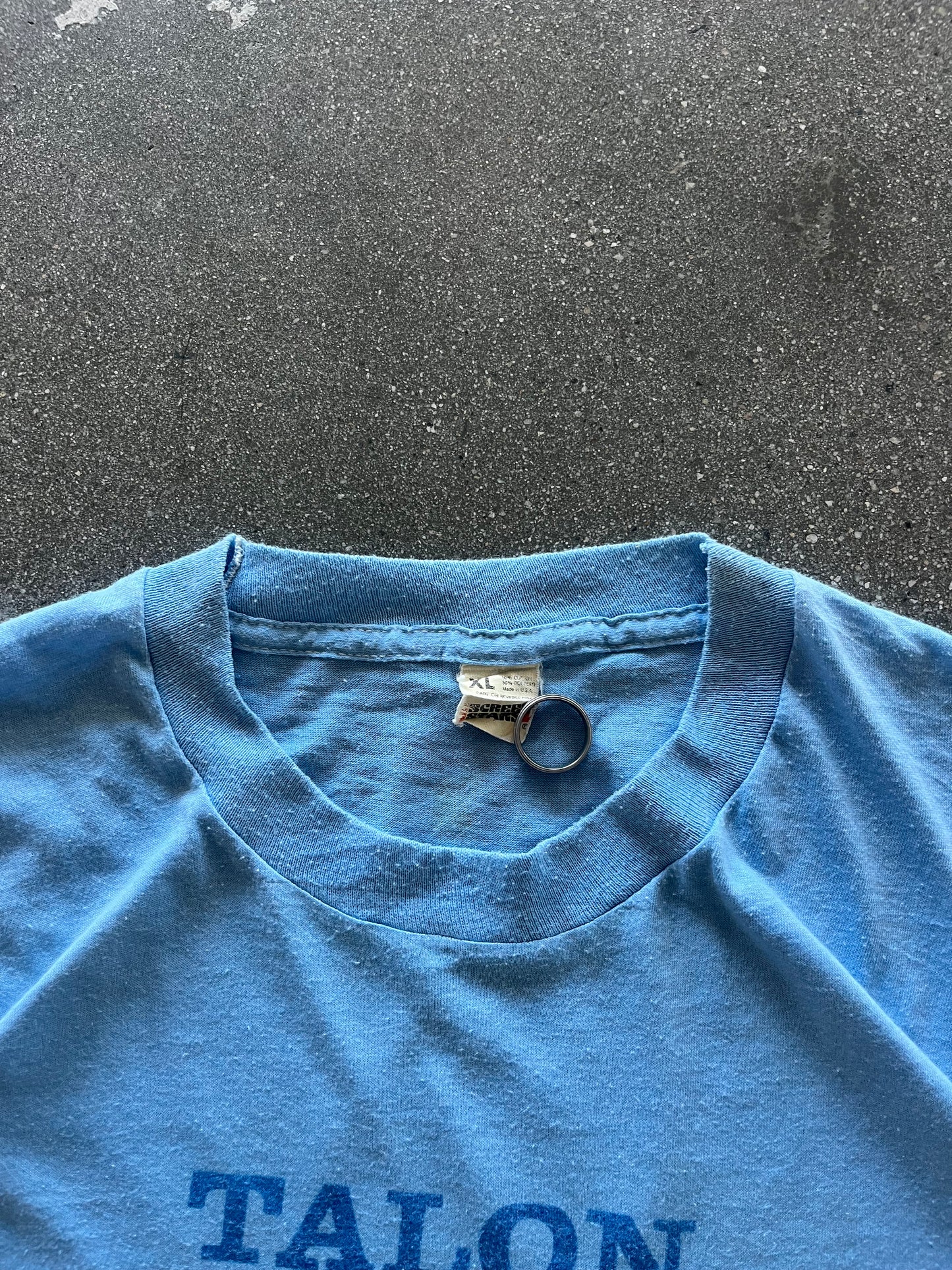 80’S “TALON TENDERS” STAR TEE - L