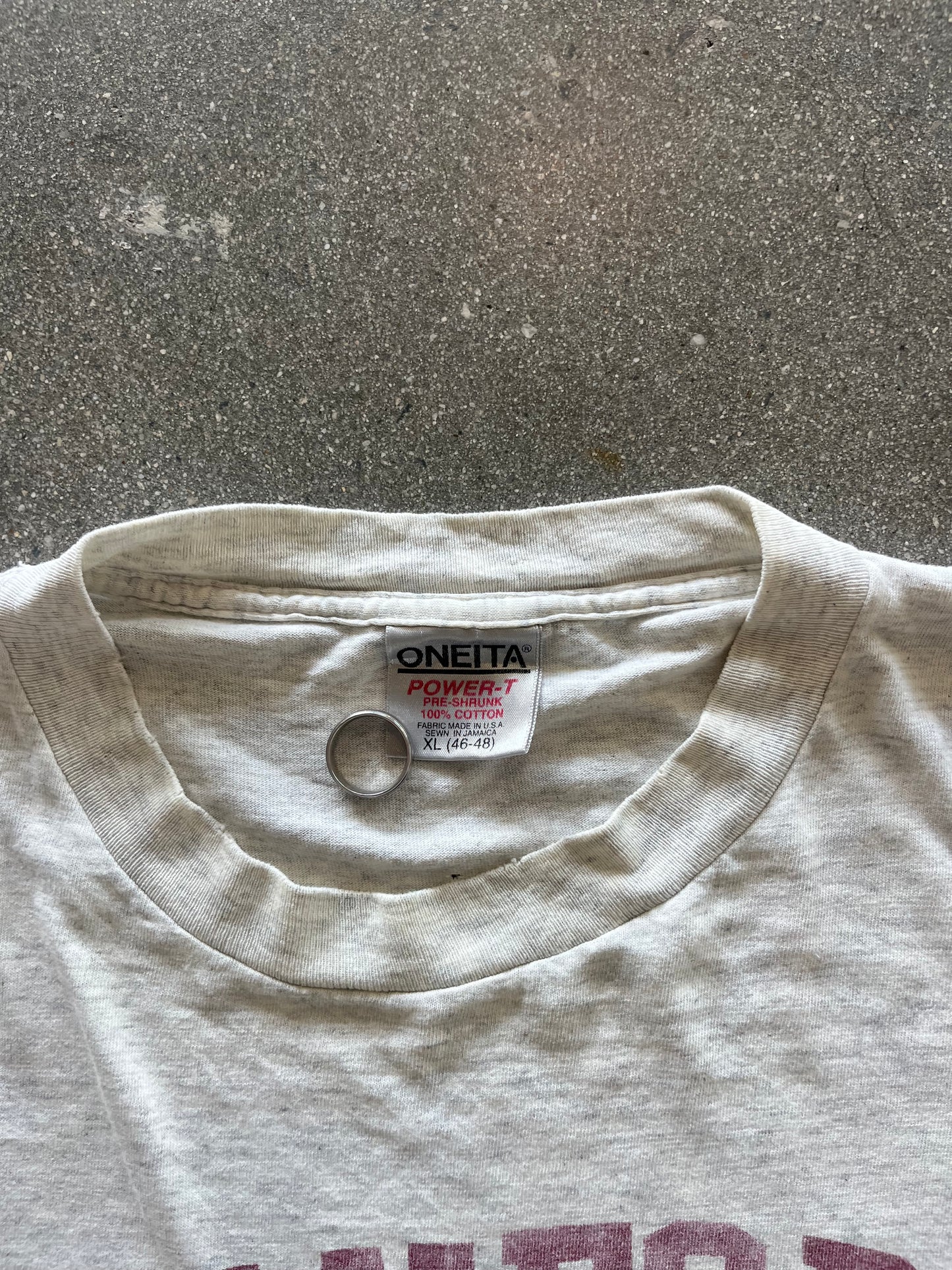 90’S FADED “STANFORD” TEE - BOXY XL