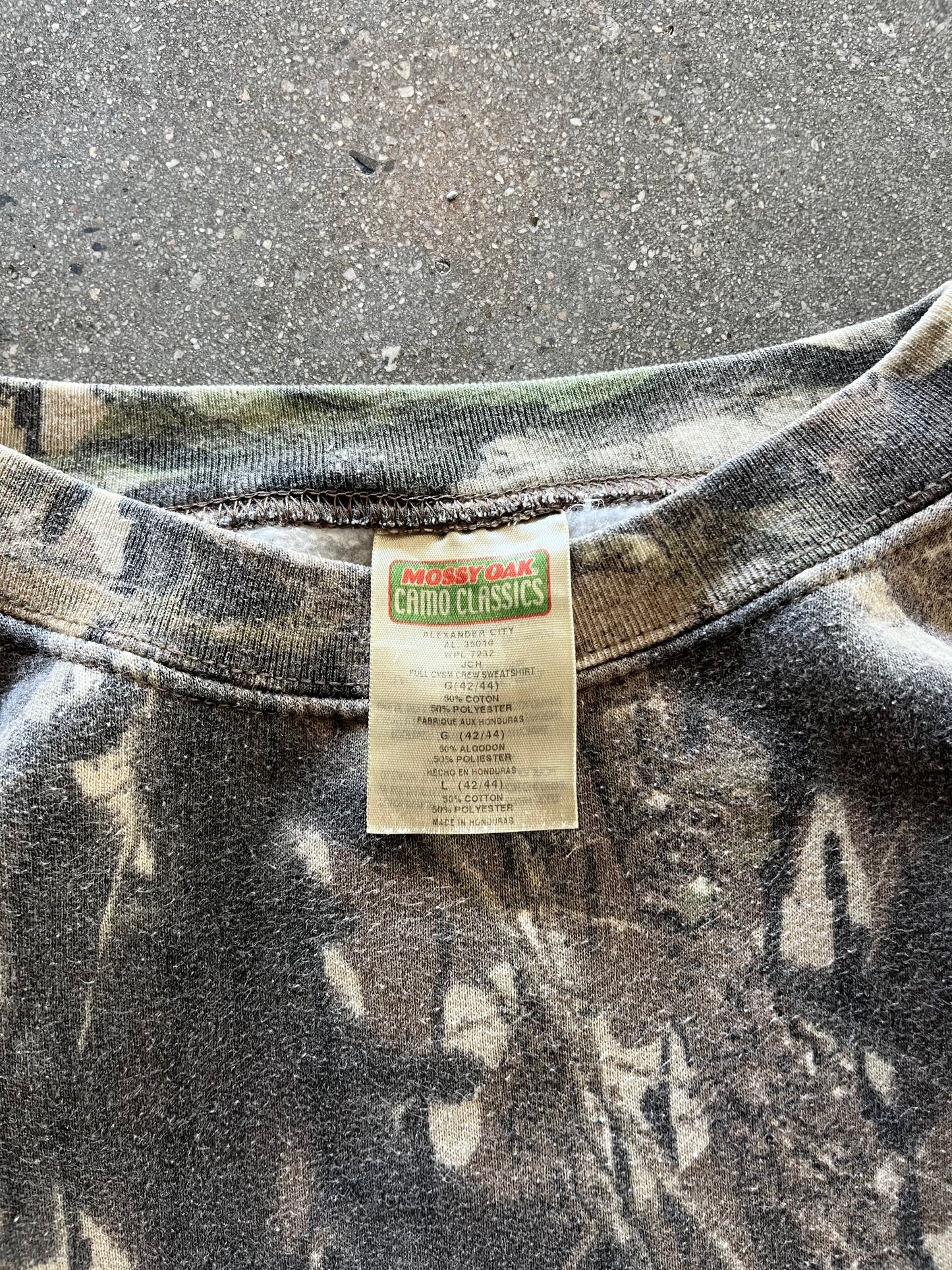 90’S REALTREE CAMO CREWNECK - BOXY L