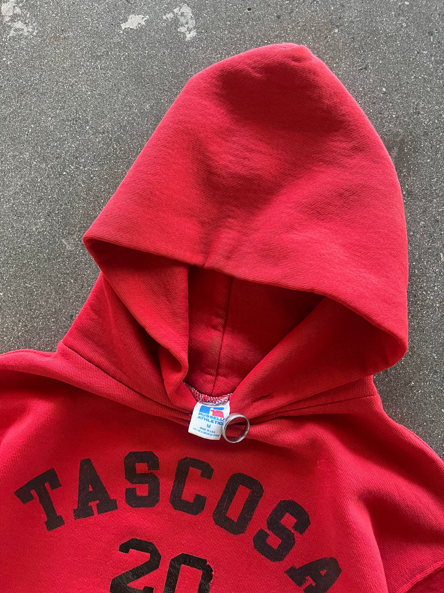 80’S “TASCOSA TRACK” RUSSELL HOODIE - M