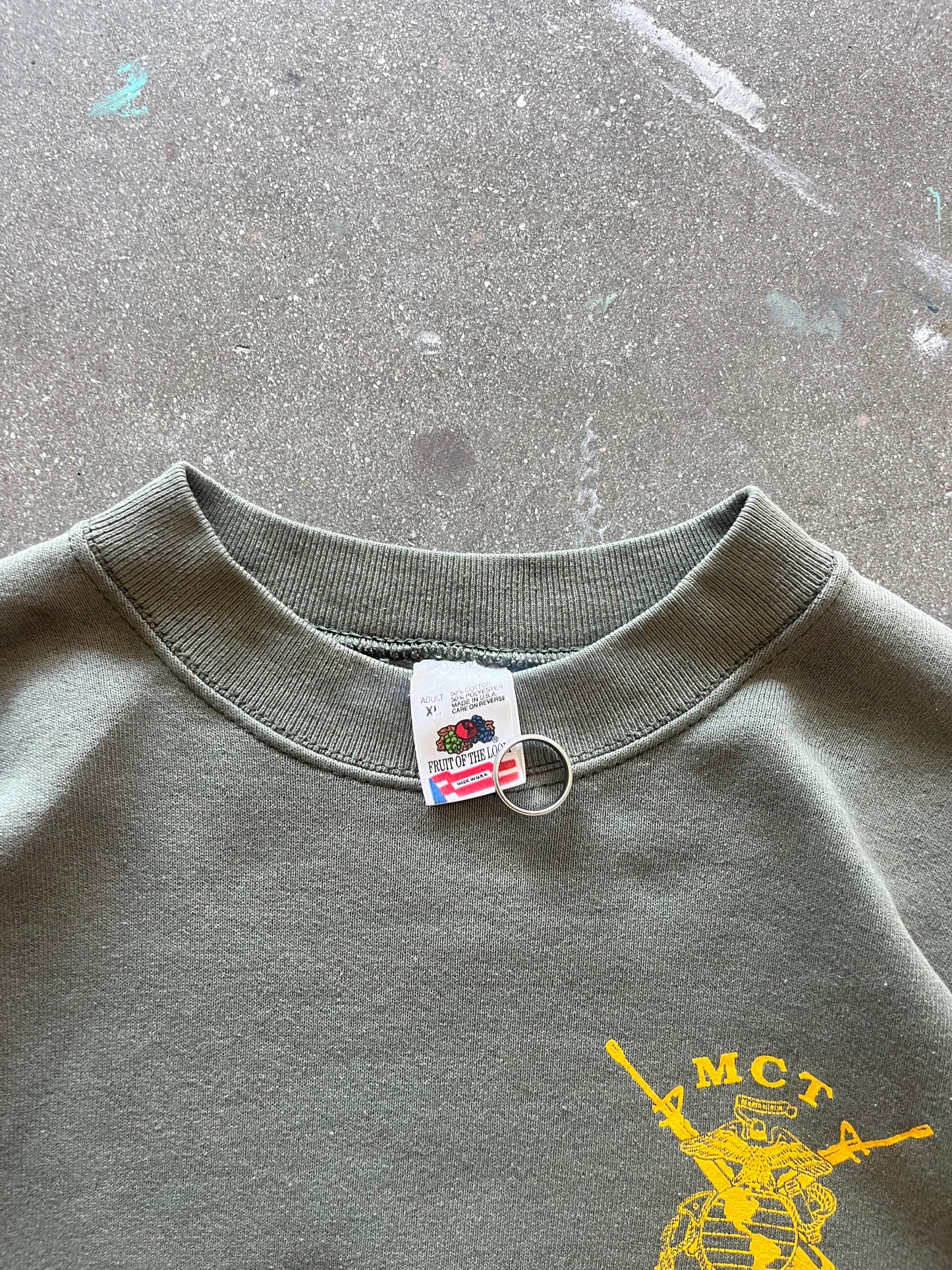 90’S MINT “MCT CAMP” CREWNECK - BOXY L