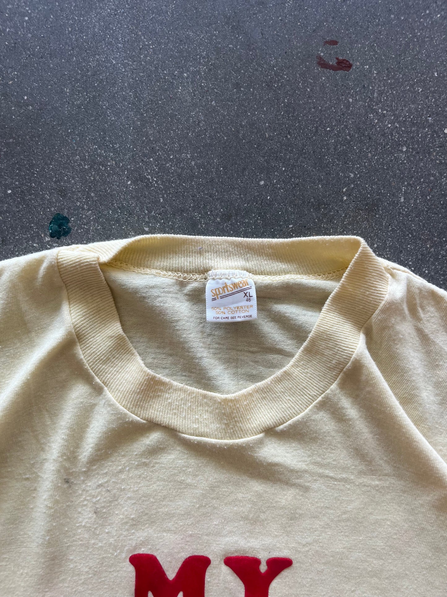 70’S “MY BROTHER IS WORSE” TEE - L/XL