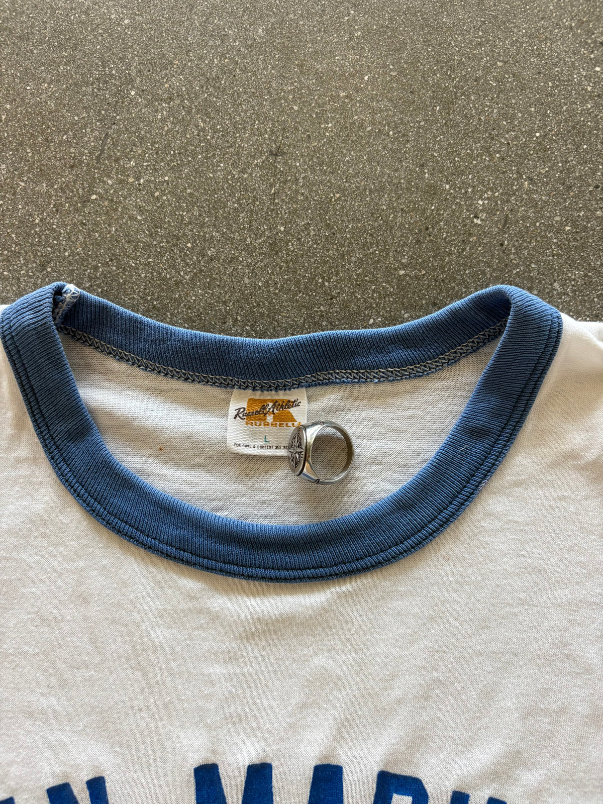 70'S RUSSELL "TITANS" RINGER TEE - BOXY M