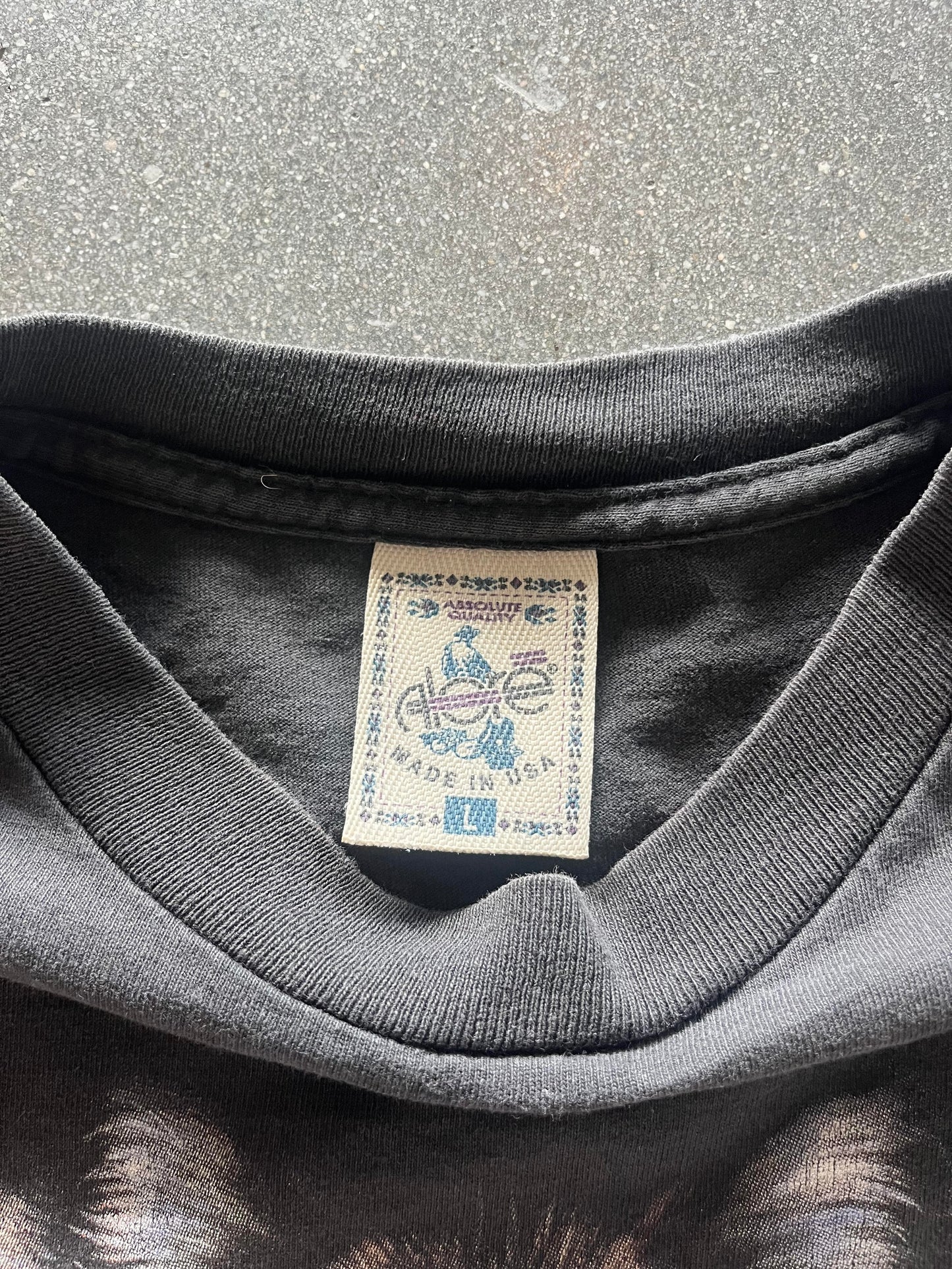 90'S FADED WOLF TEE - BOXY L