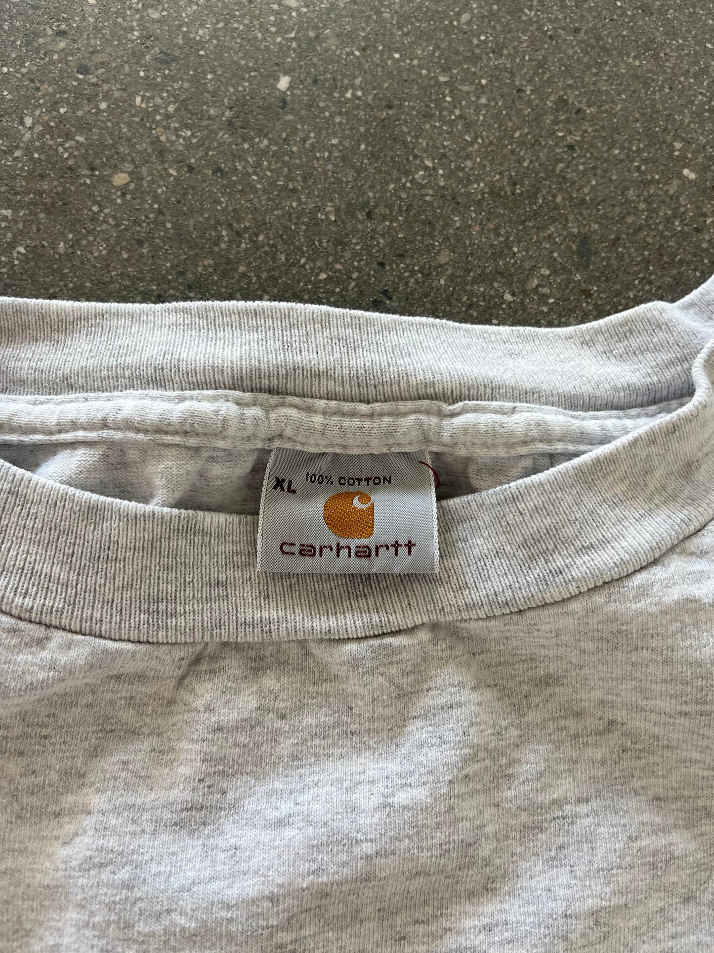 90'S CARHARTT "RUGGED LIKE THE MEN WHO WEAR THEM" TEE - BOXY L/XL