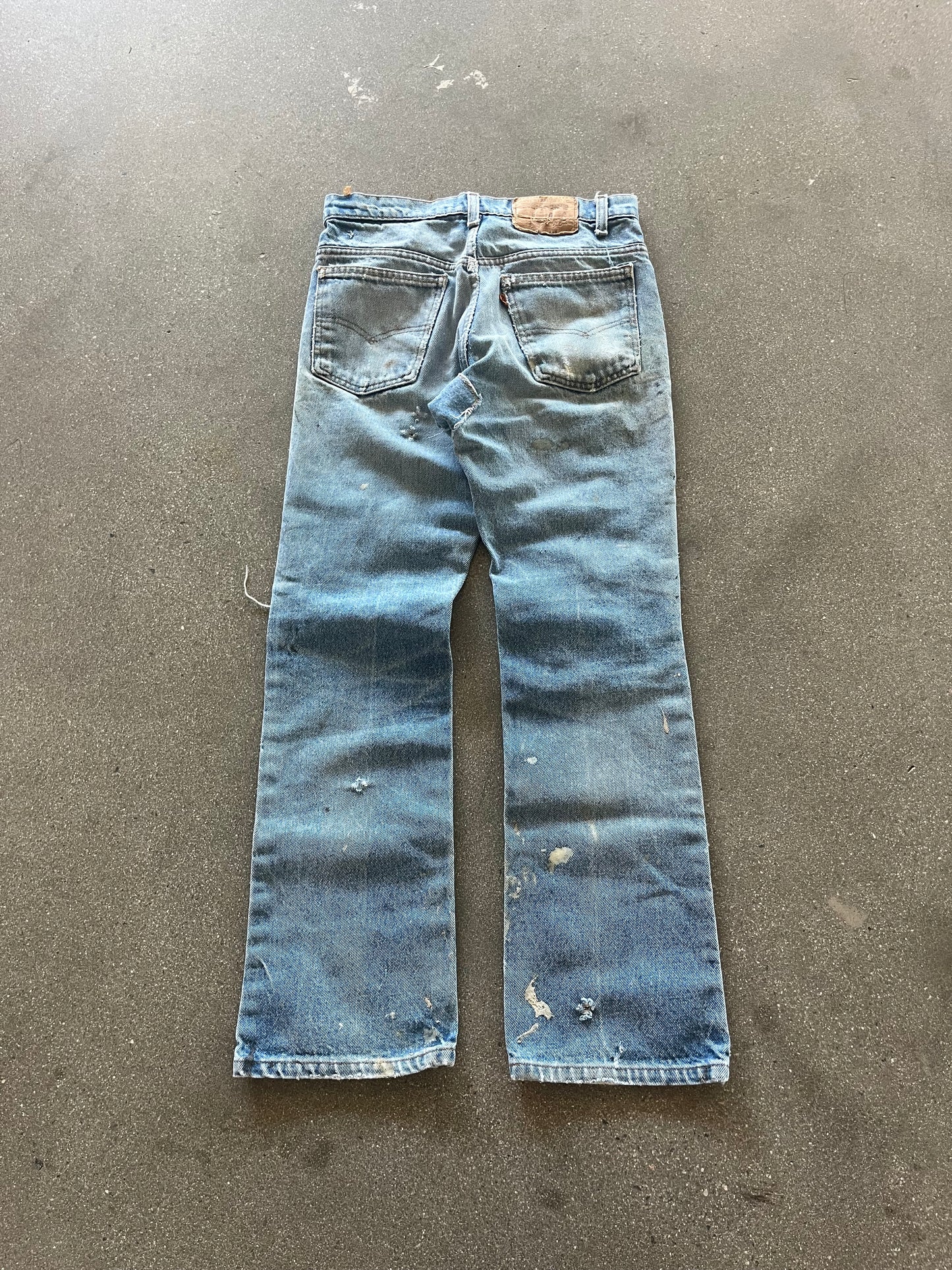 70’S REPAIRED ORANGE TAB LEVI’S - 30