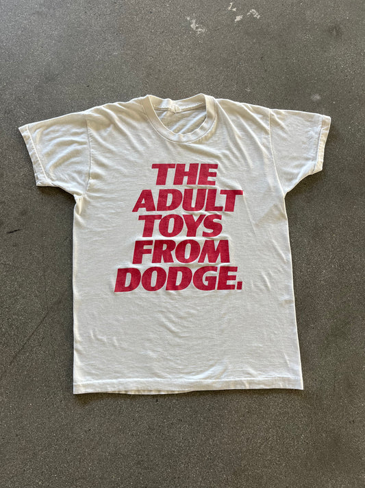 90’S “THE ADULT TOYS FROM DODGE” TEE - M