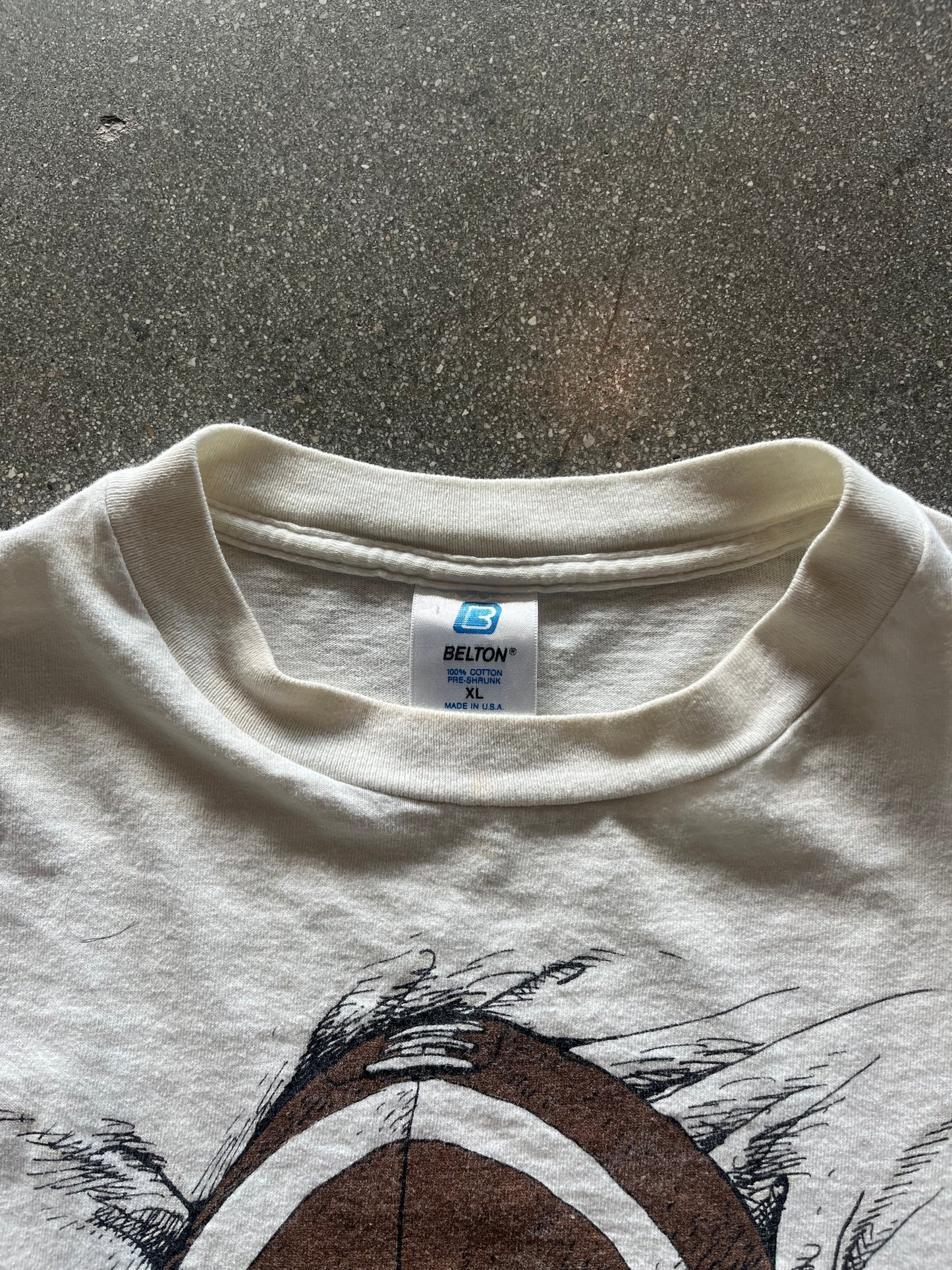 90’S “NICE PASS” FOOTBALL TEE - BOXY L/XL