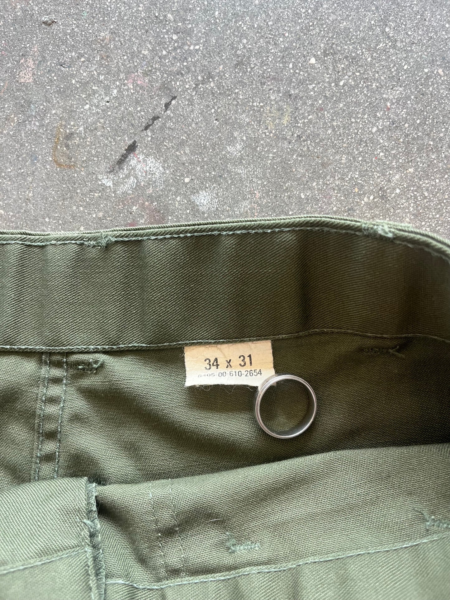 80’S MILITARY OG 107 FATIGUES - 32