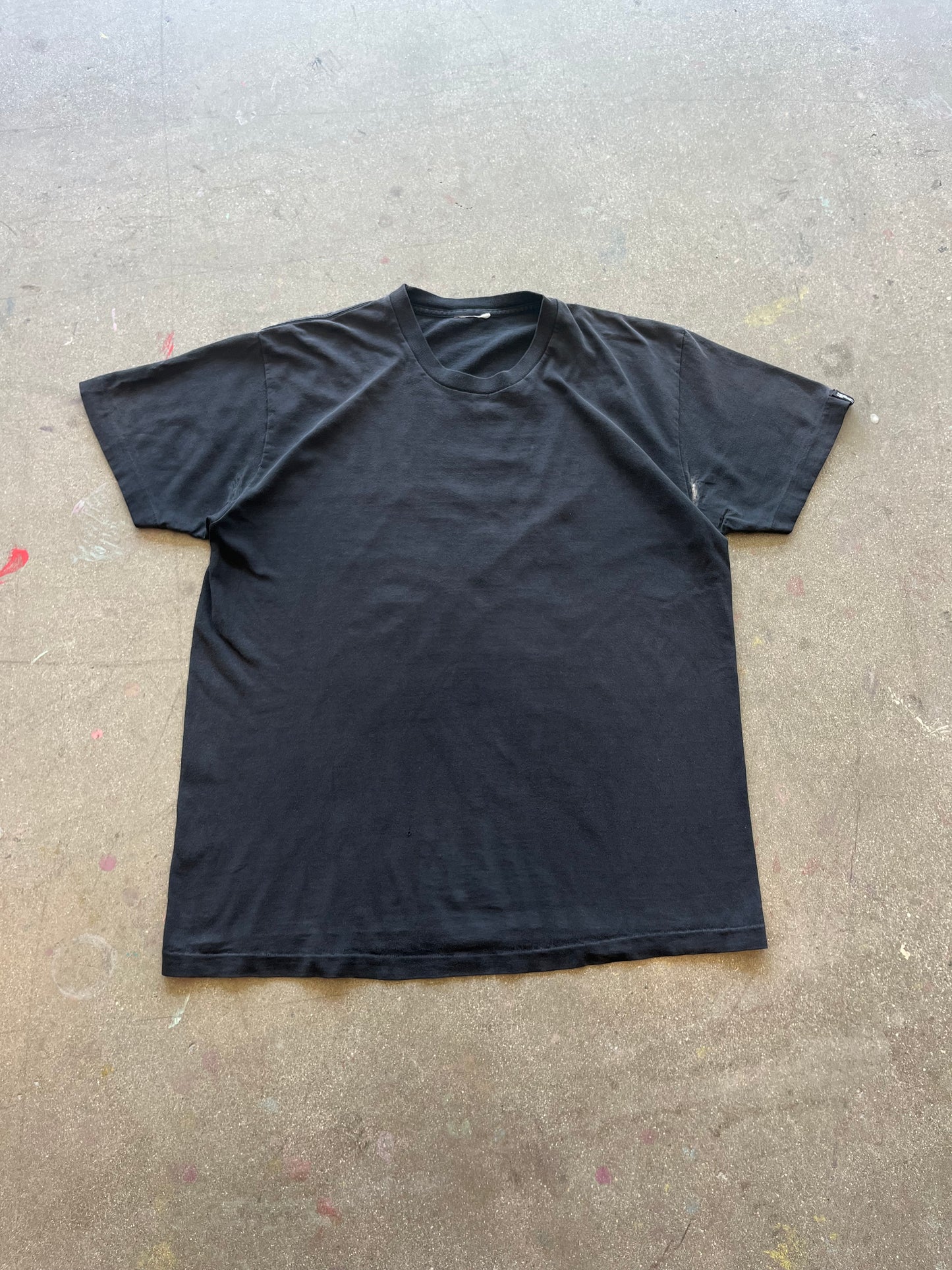 90’S FADED BLACK BLANK - L
