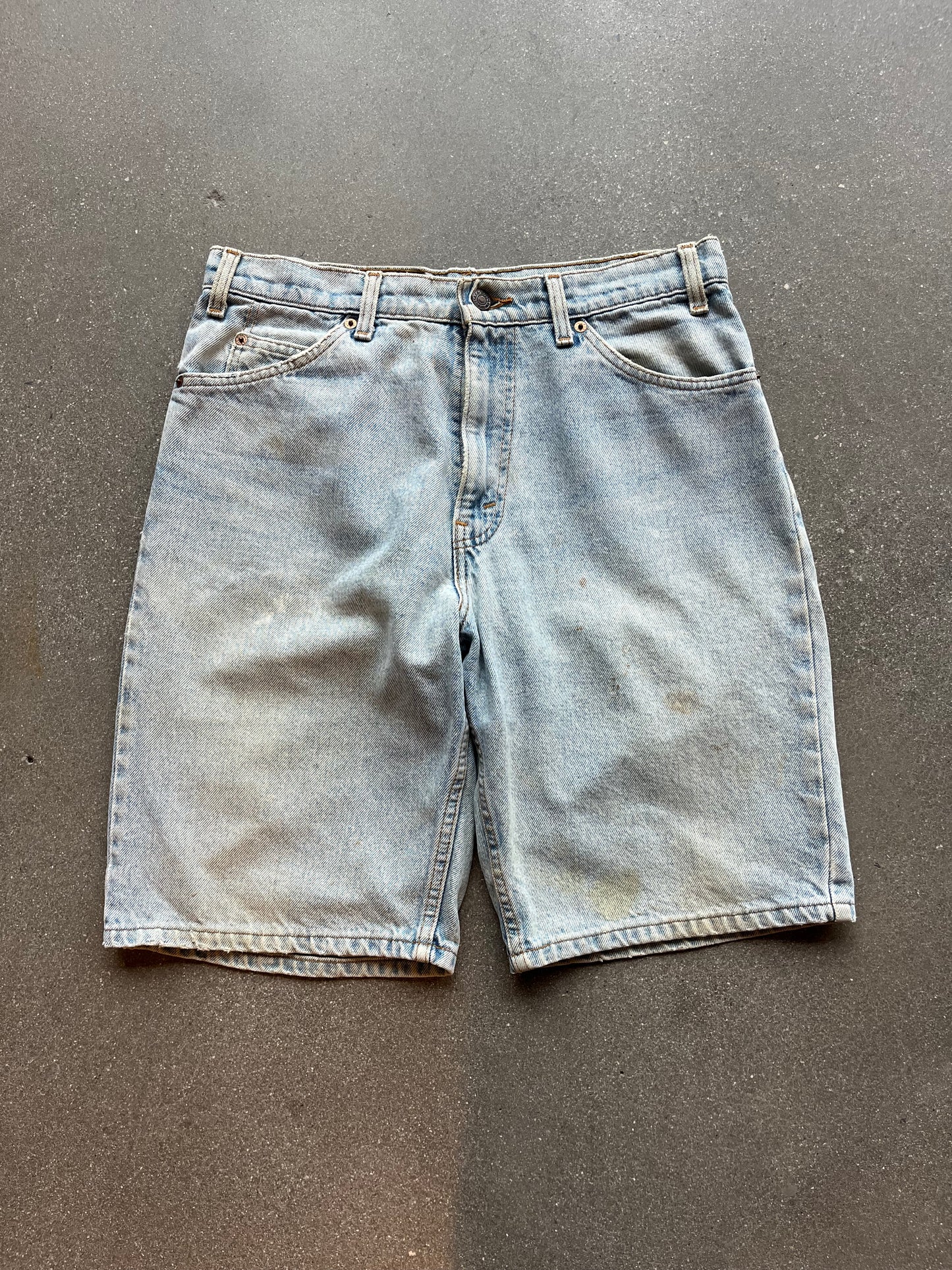 90’S ORANGE TAB 550 LEVI’S JORTS - 32