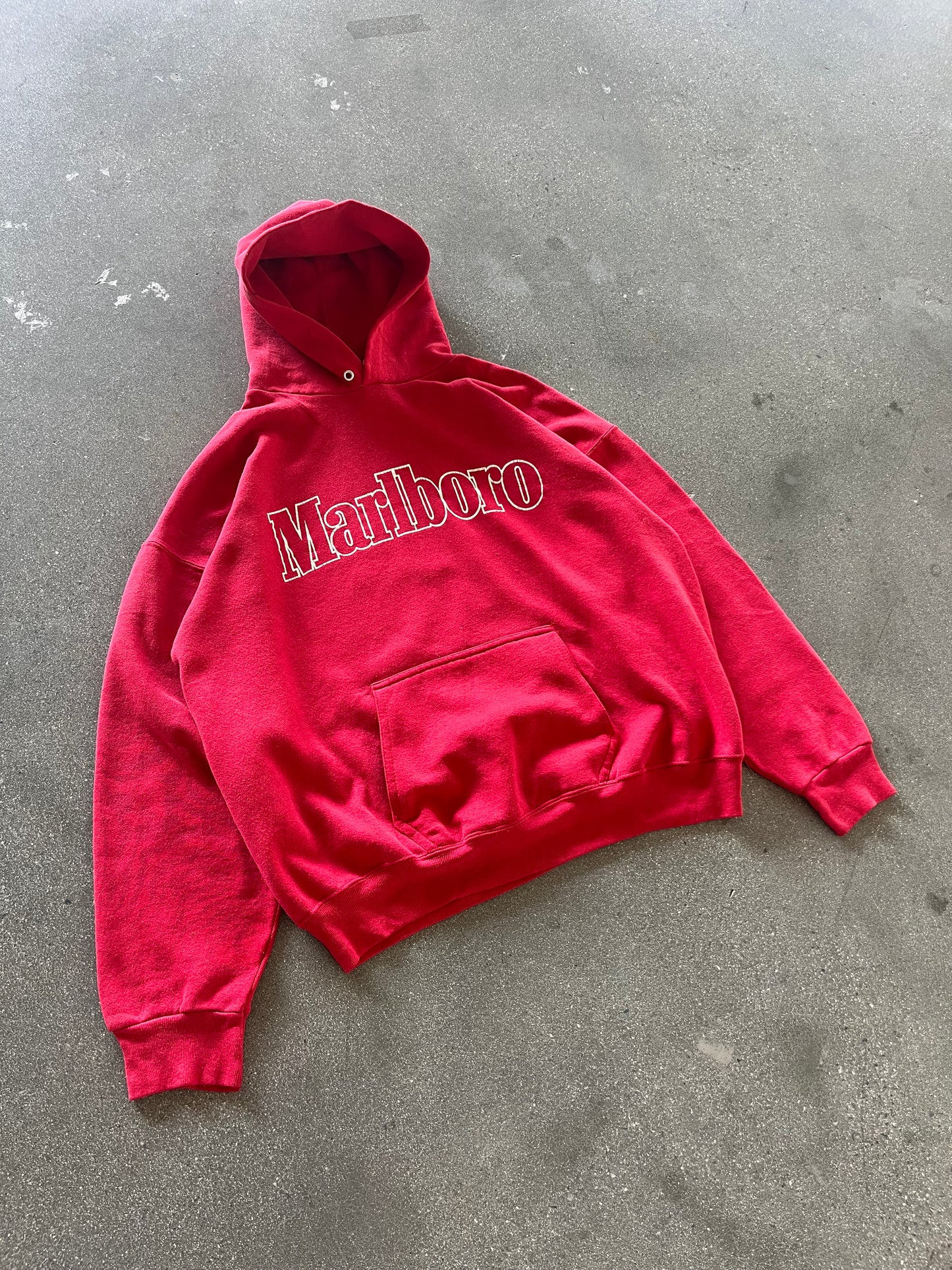 80’S FADED MARLBORO HOODIE - BOXY L