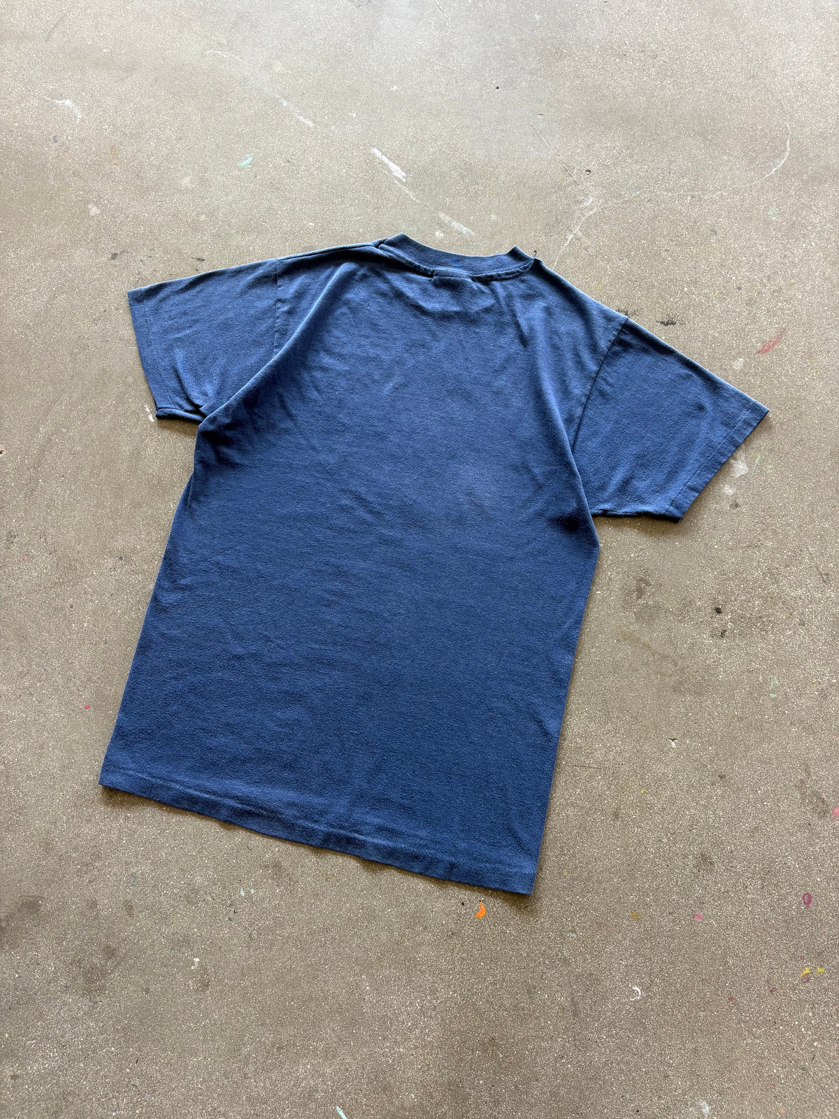 80’S NAVY “PACIFIC COAST FOOTBALL” TEE - S/M