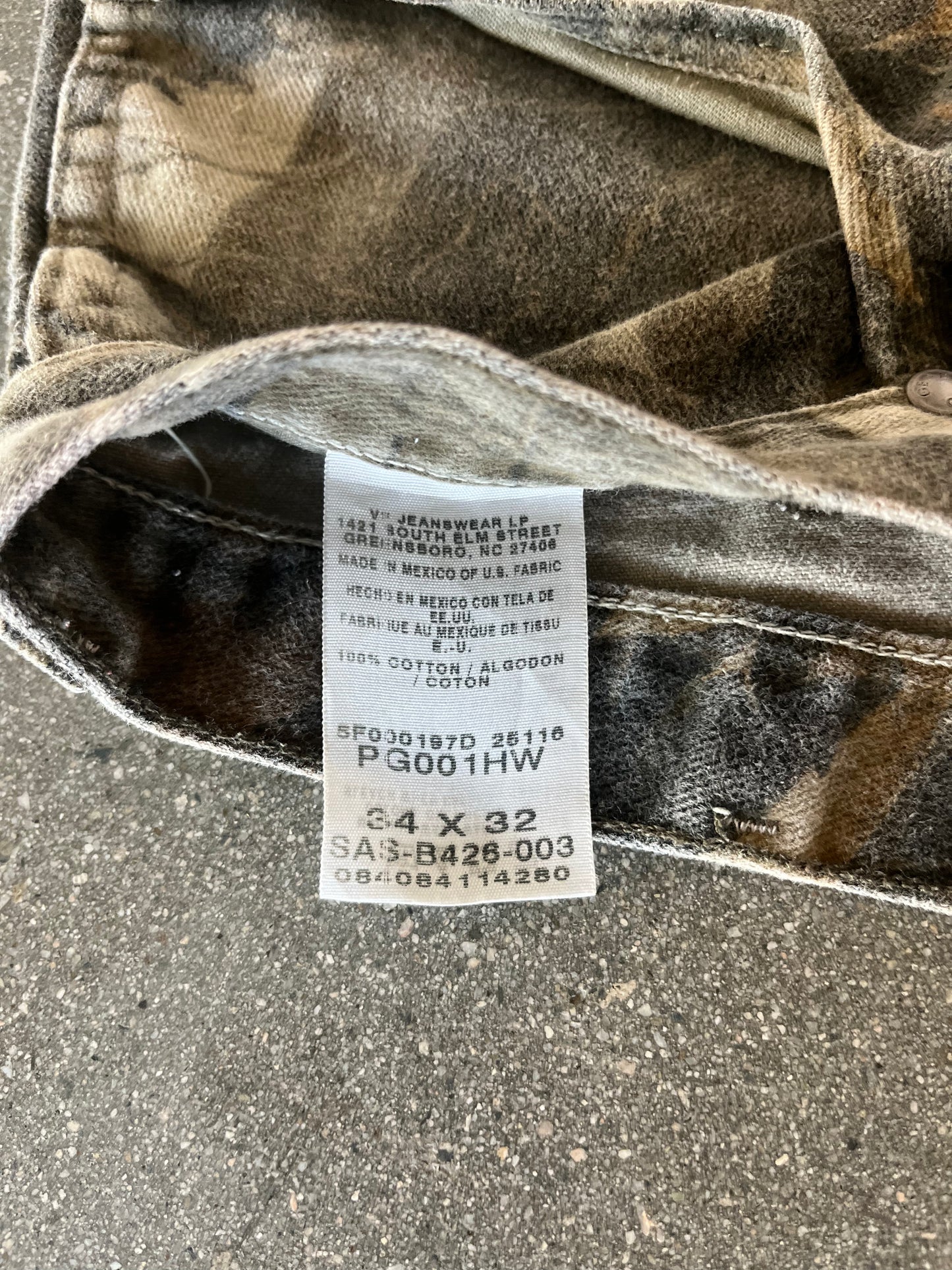 90’S REALTREE CAMO PANTS - 34