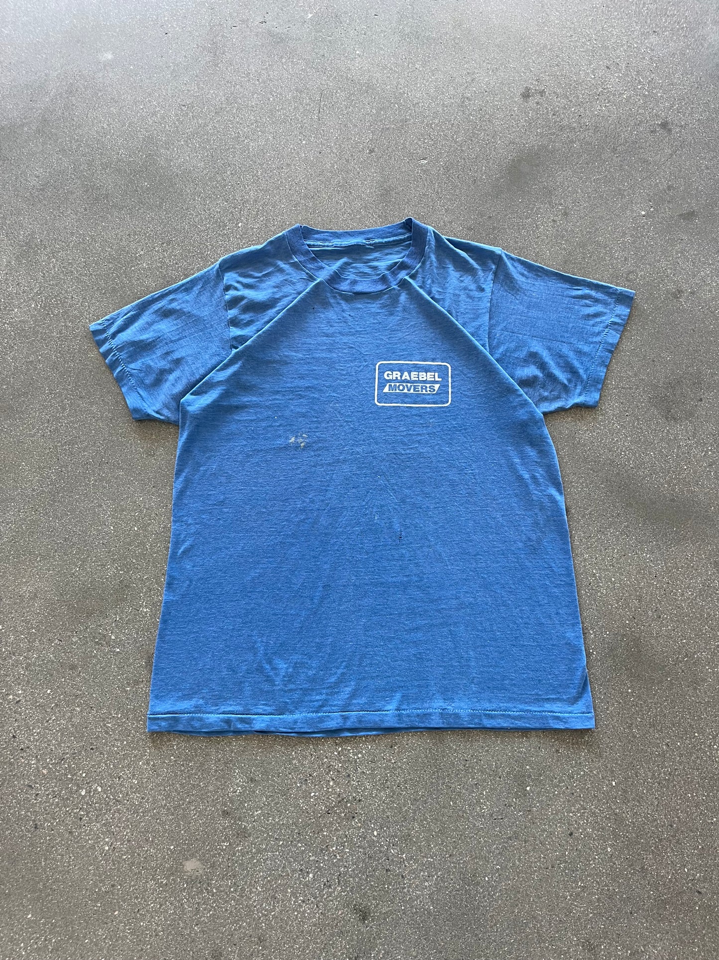 80’S “GRAEBEL MOVERS” TEE - M