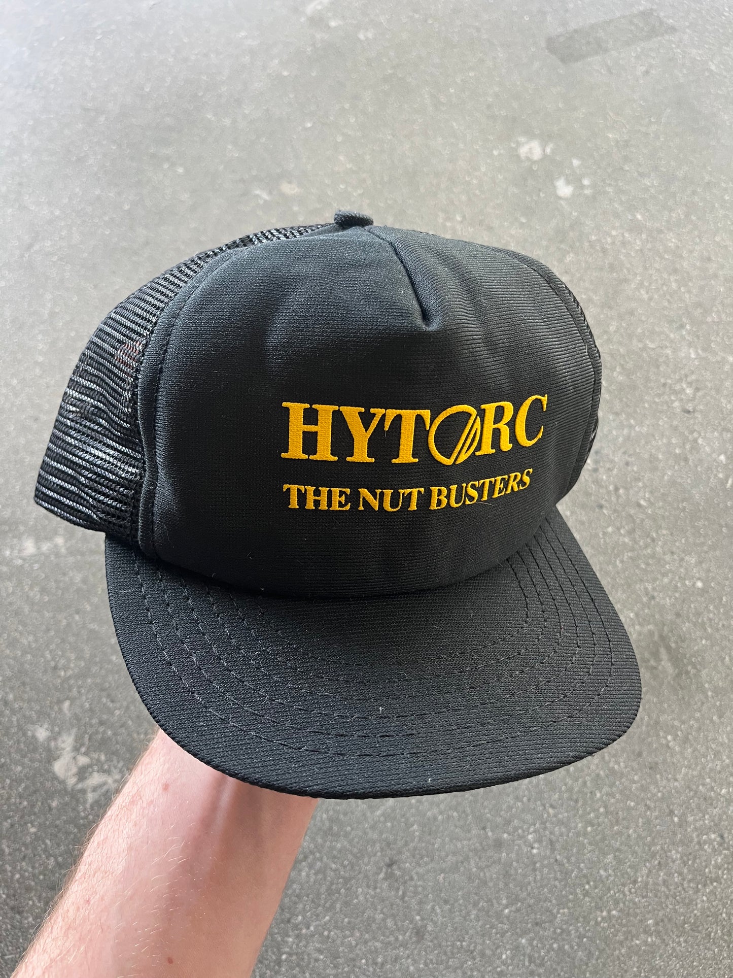 90’S “THE NUT BUSTER” TRUCKER HAT - ONE SIZE