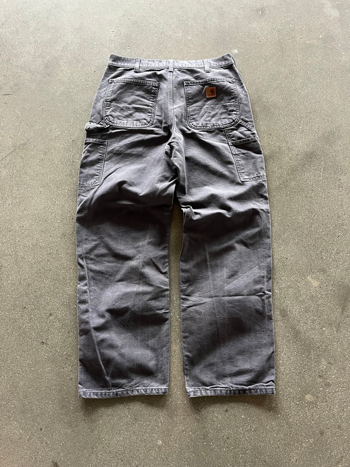 90’S CHARCOAL GRAY CARHARTT CARPENTERS - 33