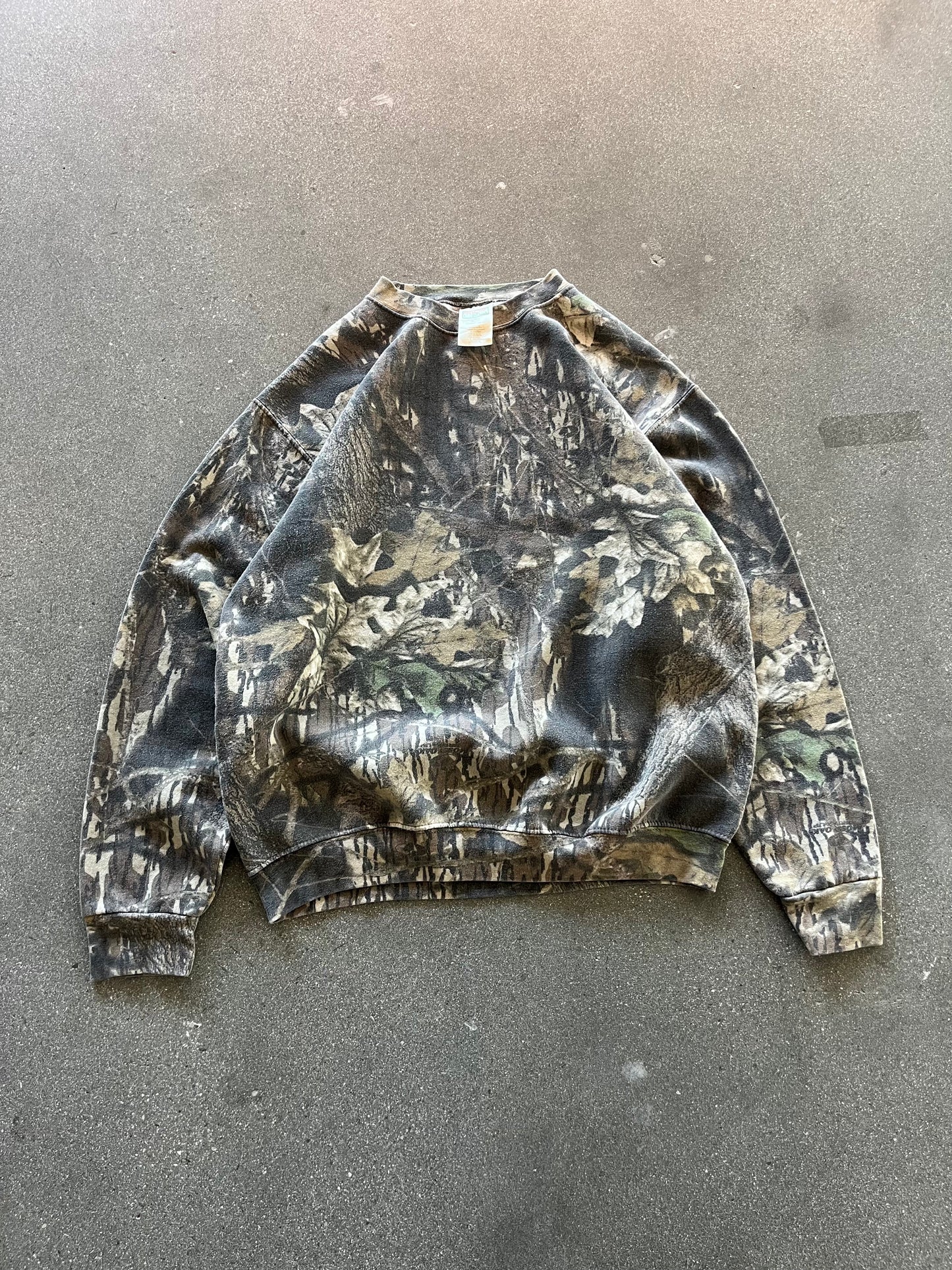 90’S REALTREE CAMO CREWNECK - BOXY L