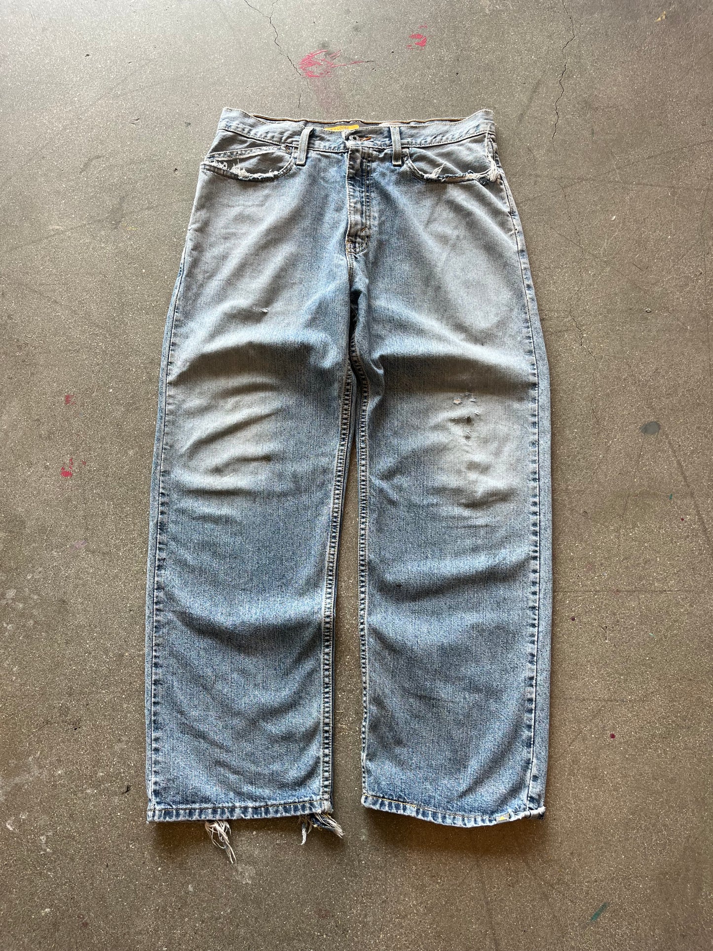 90’S LIGHT WASH BAGGY LEVI’S SILVERTABS - 31