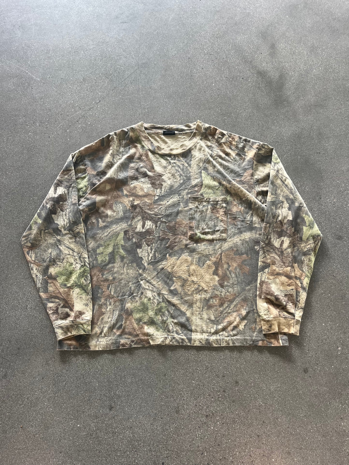 90’S REALTREE CAMO POCKET LONGSLEEVE - XL