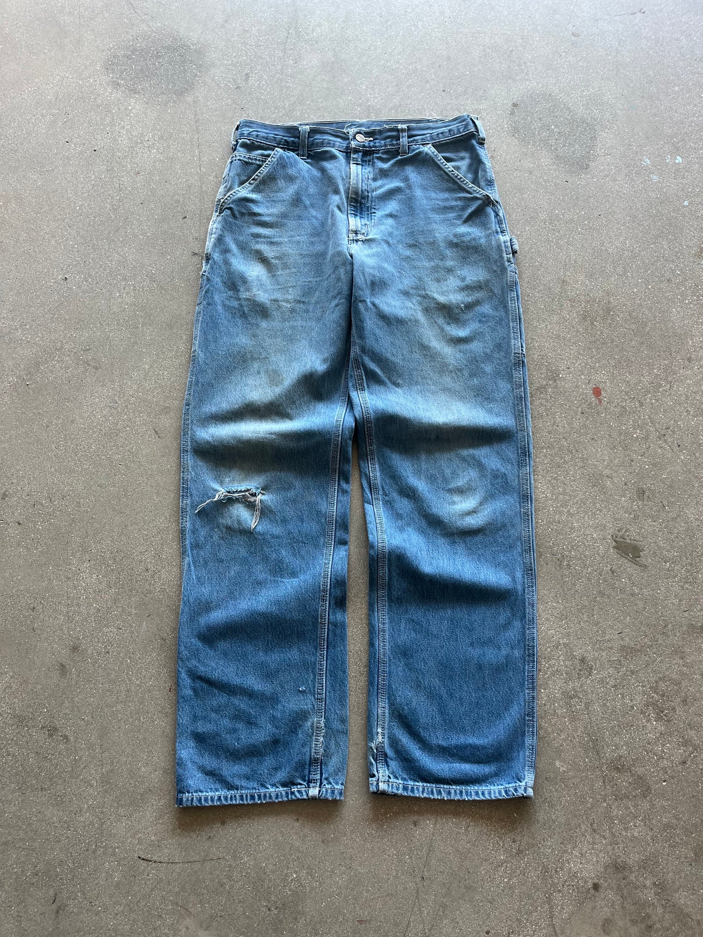 90’S REPAIRED CARHARTT DUNGAREES - 33