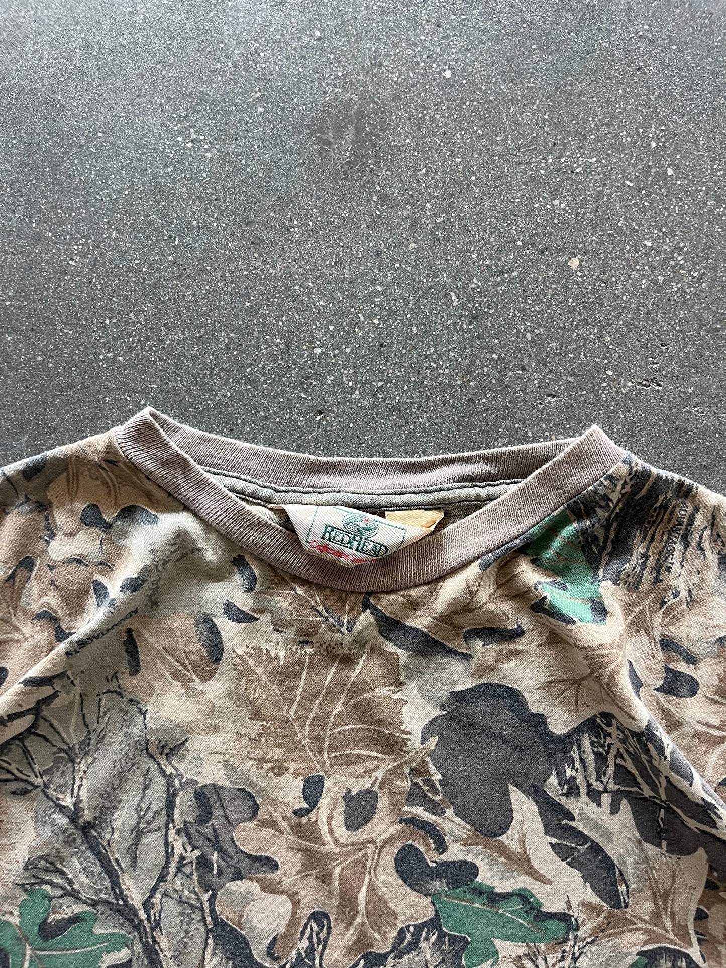 90’S REALTREE CAMO POCKET TEE - BOXY L/XL