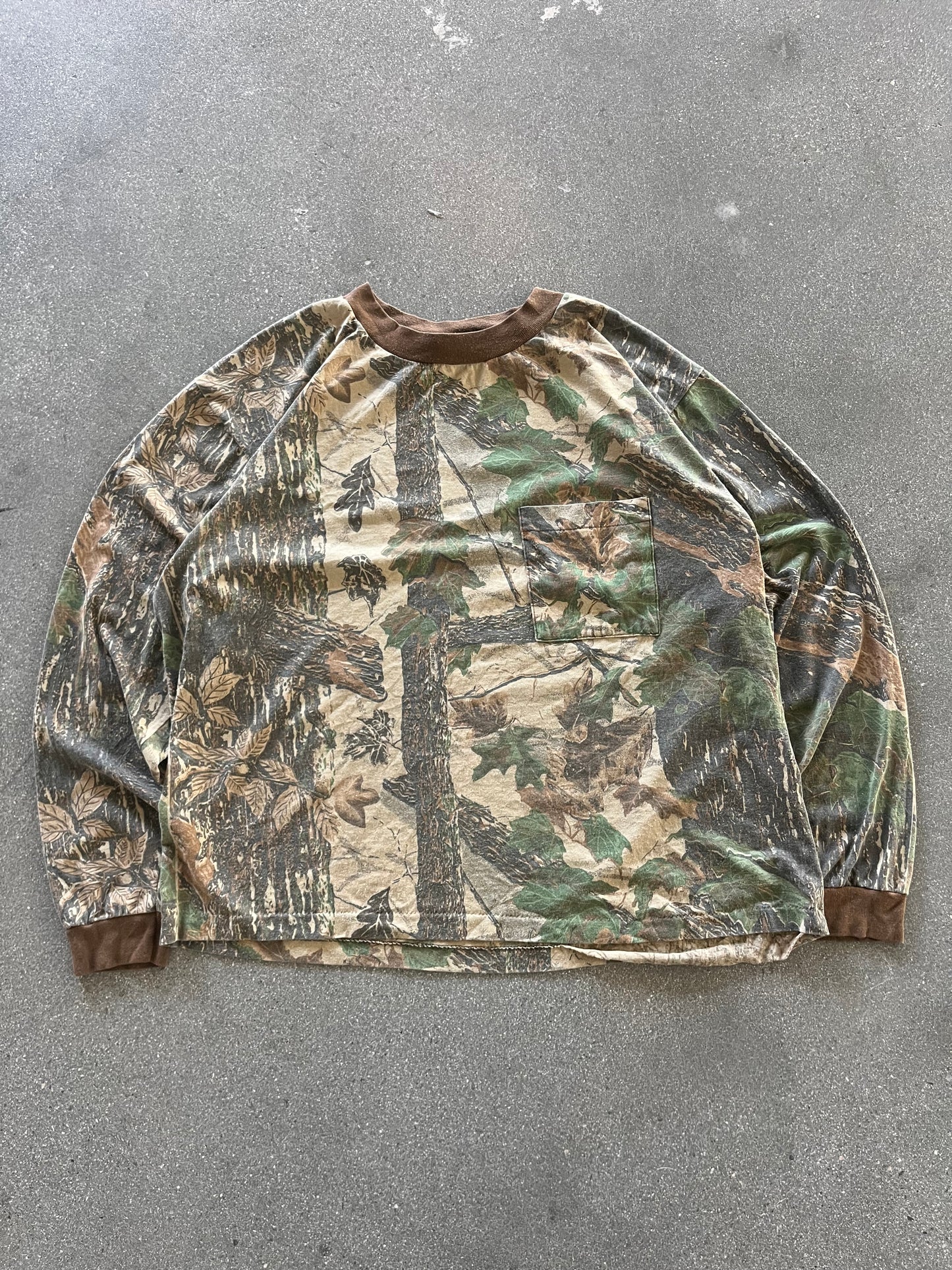90’S REALTREE POCKET LONGSLEEVE - BOXY L