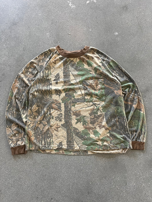90’S REALTREE POCKET LONGSLEEVE - BOXY L