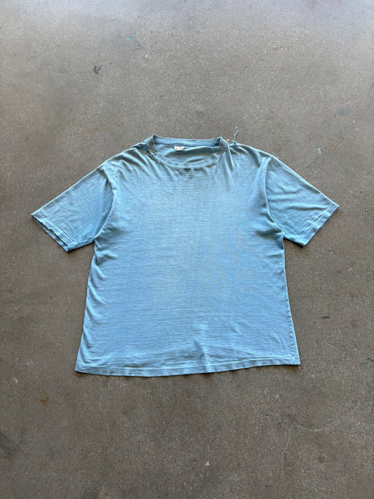 60’S THRASHED BABY BLUE BLANK - M