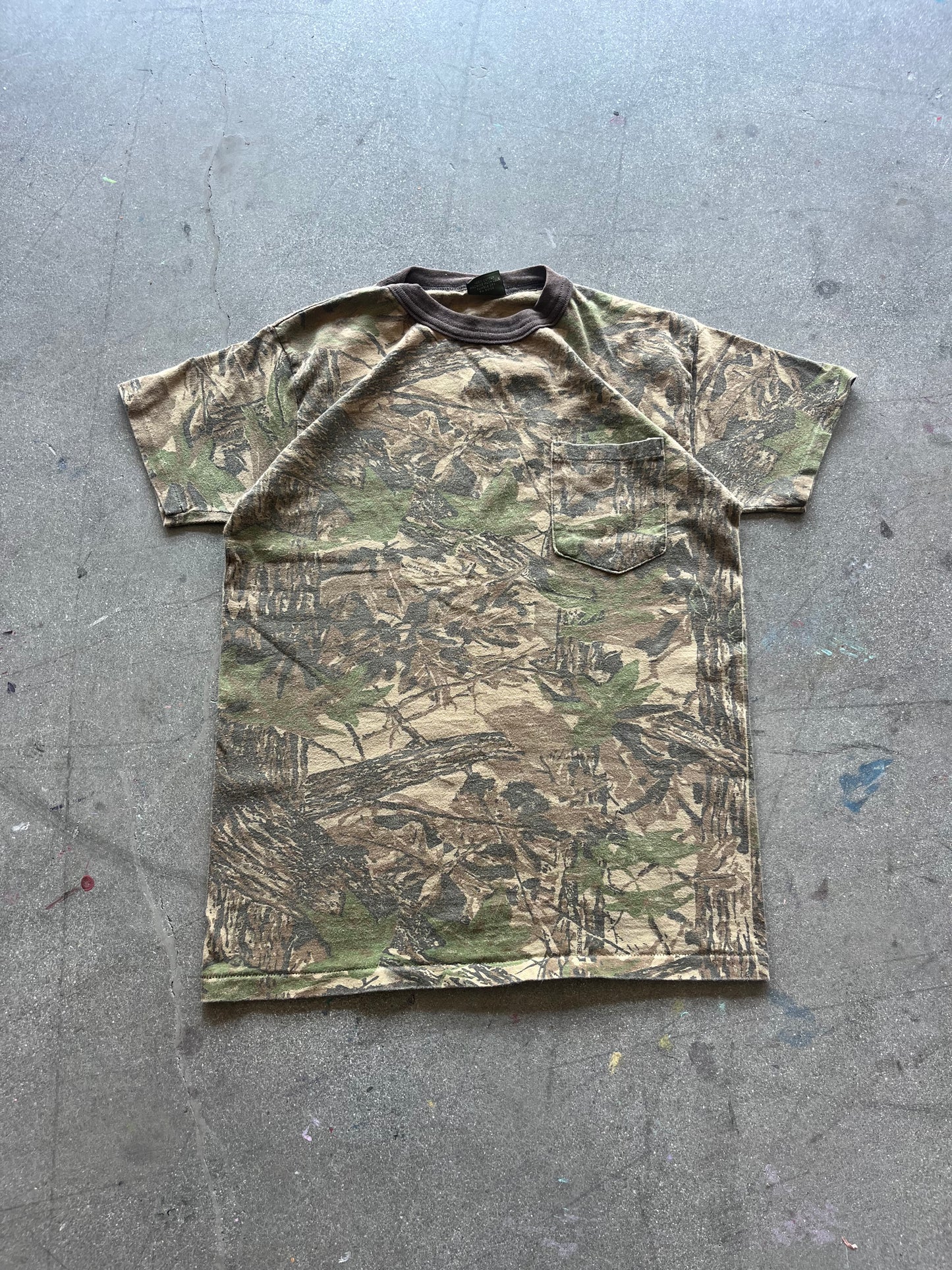 90’S REALTREE CAMO POCKET TEE - S/M