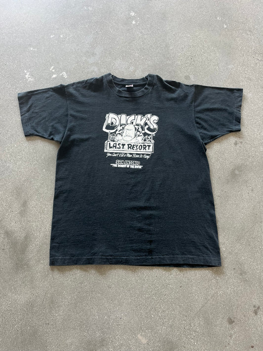 90’S “DICKS LAST RESORT” TEE - XL