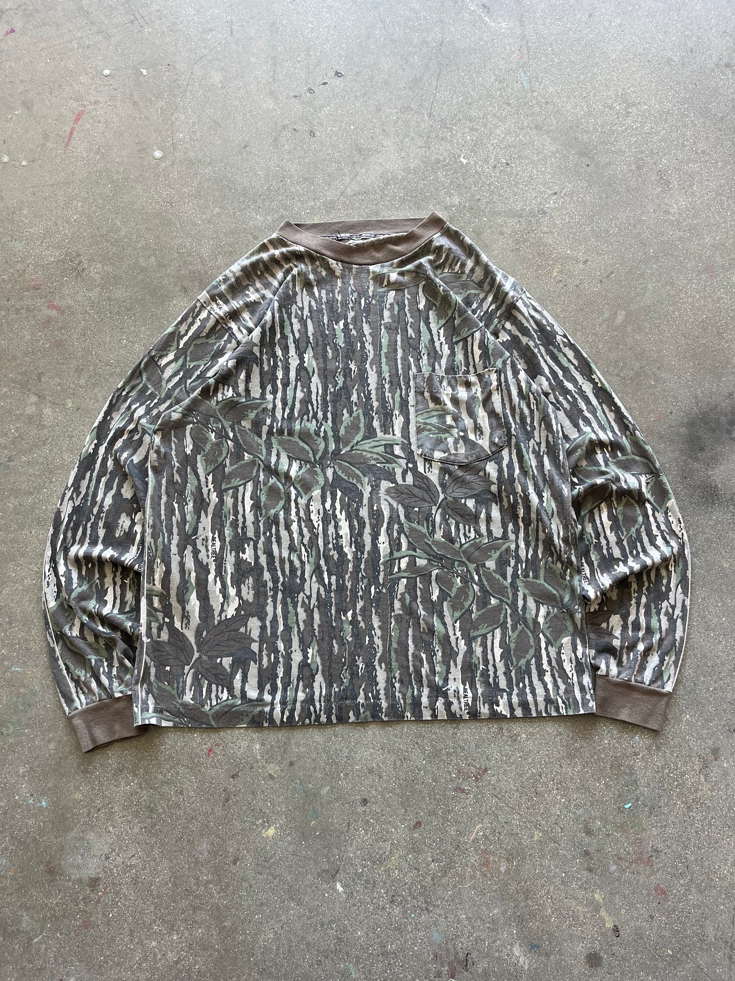 90’S REALTREE CAMO POCKET LONGSLEEVE - BOXY M/L
