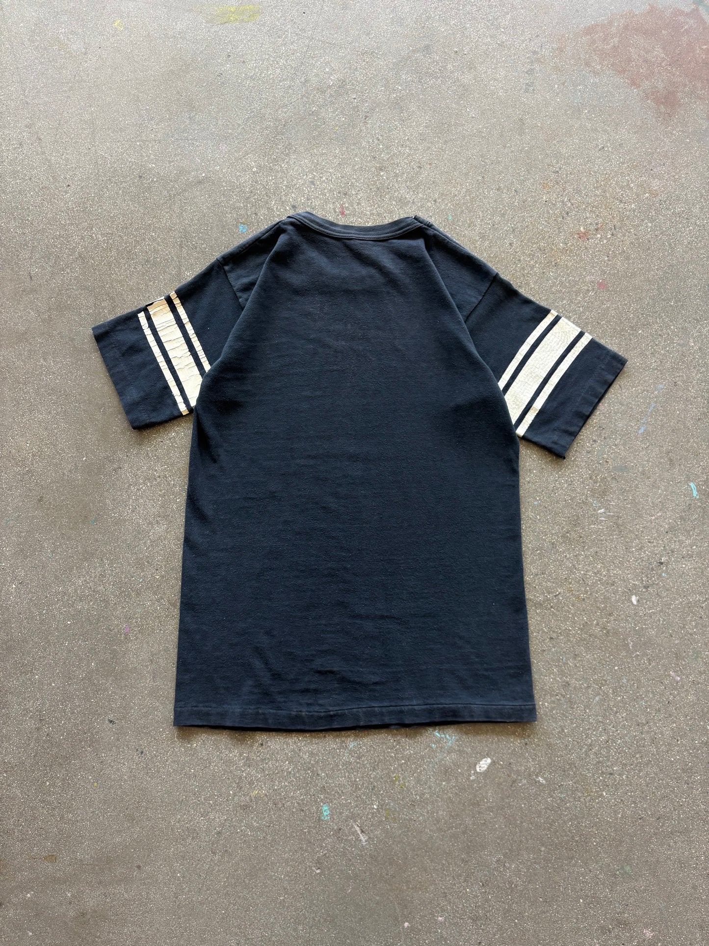 70’S BLACK PURDUE JERSEY TEE - S/M